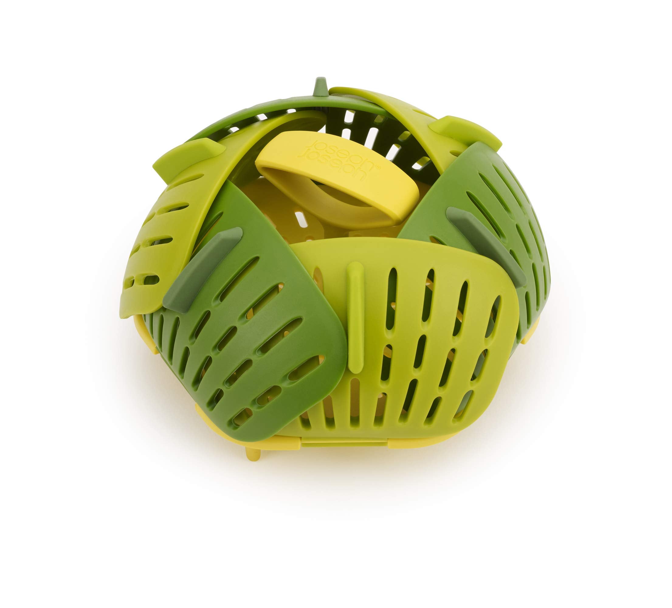 Joseph Joseph Bloom Folding Steamer Basket for Vegetables | Compact Storage | Green Plastic 7