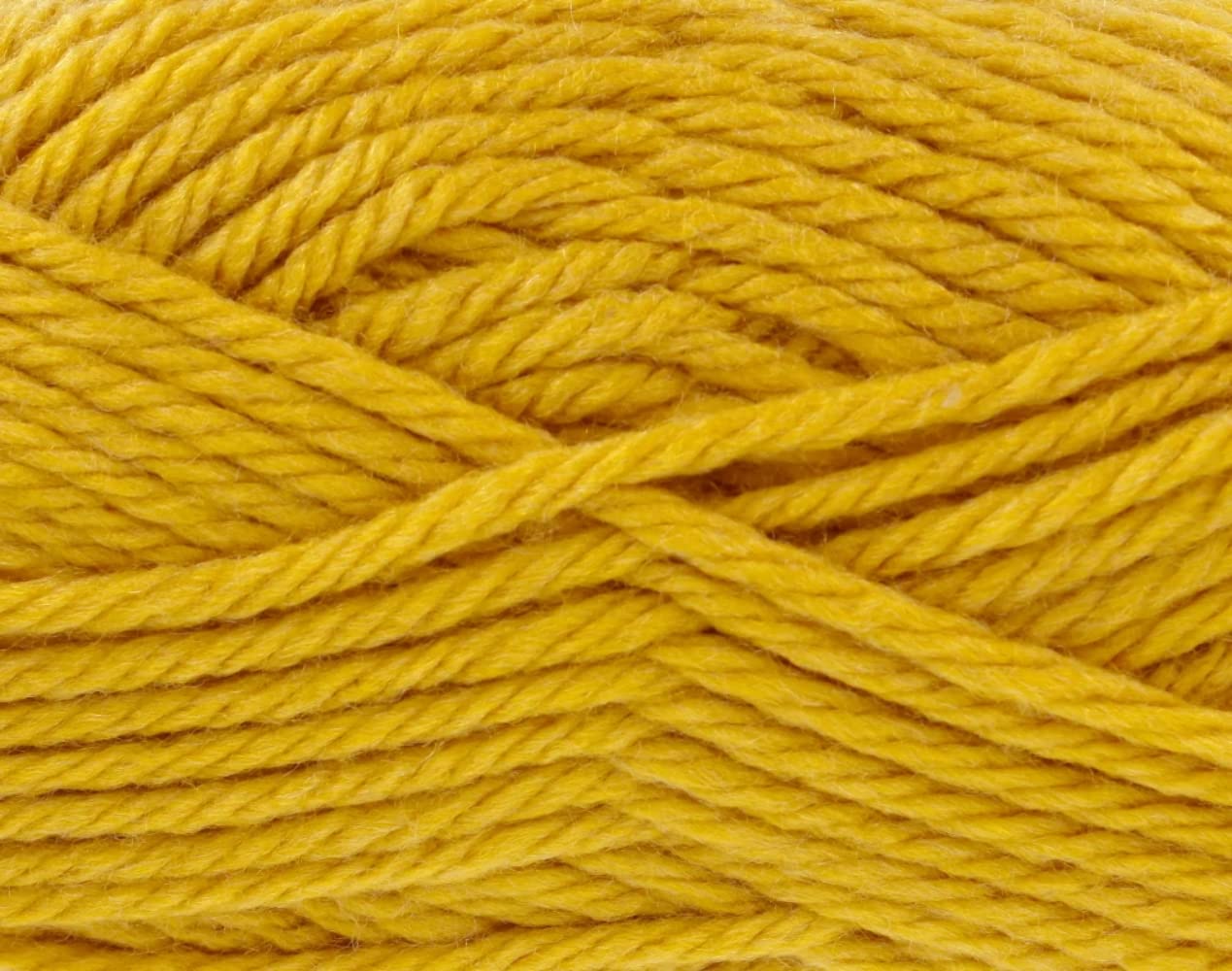 King Cole Big Value Super Chunky Yarn - Mustard Yellow | 100g | 81M 1