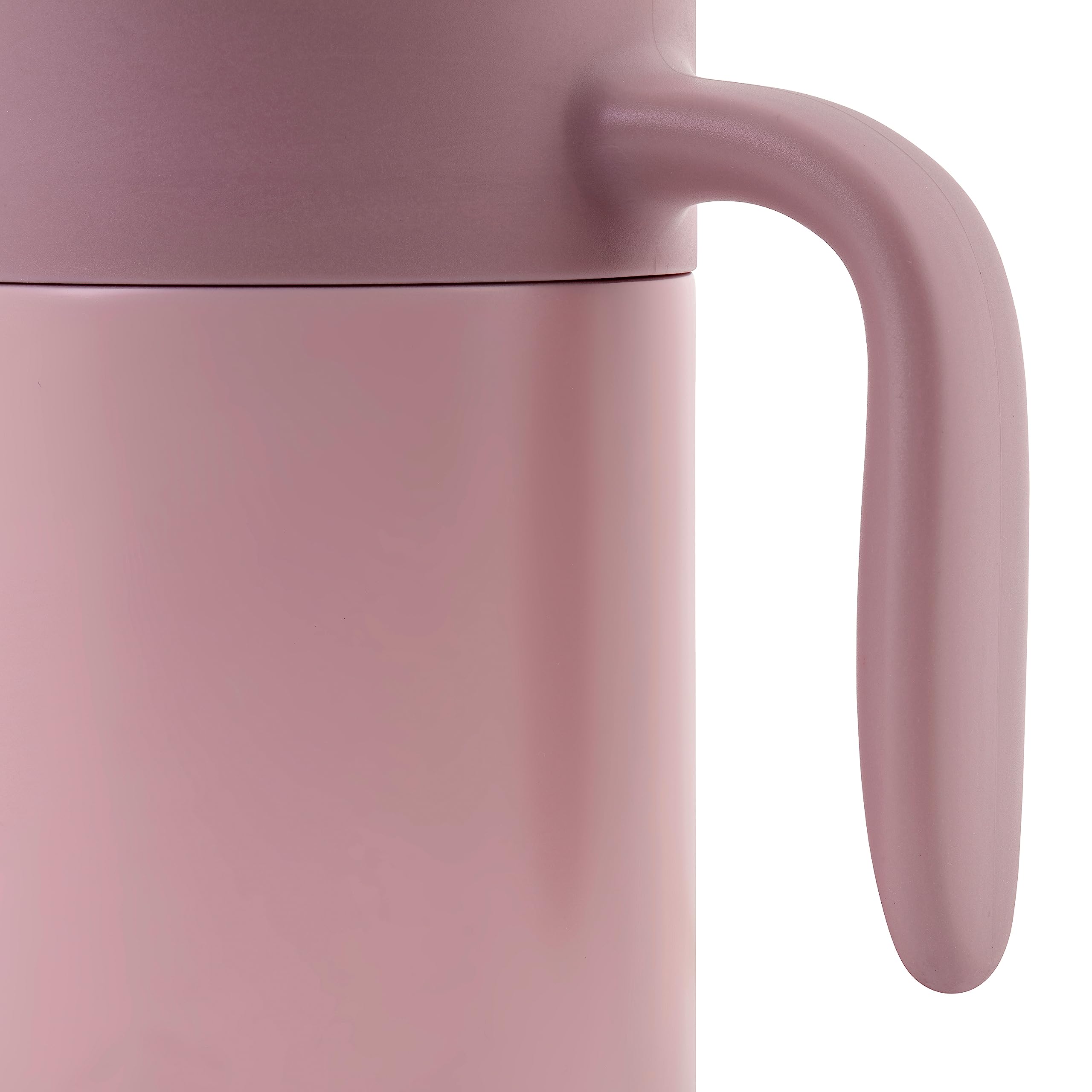 Kichna Voyager 550ML Stainless Steel Vacuum Travel Mug | Keeps Cold 14Hrs/Hot 3Hrs | Pink 7