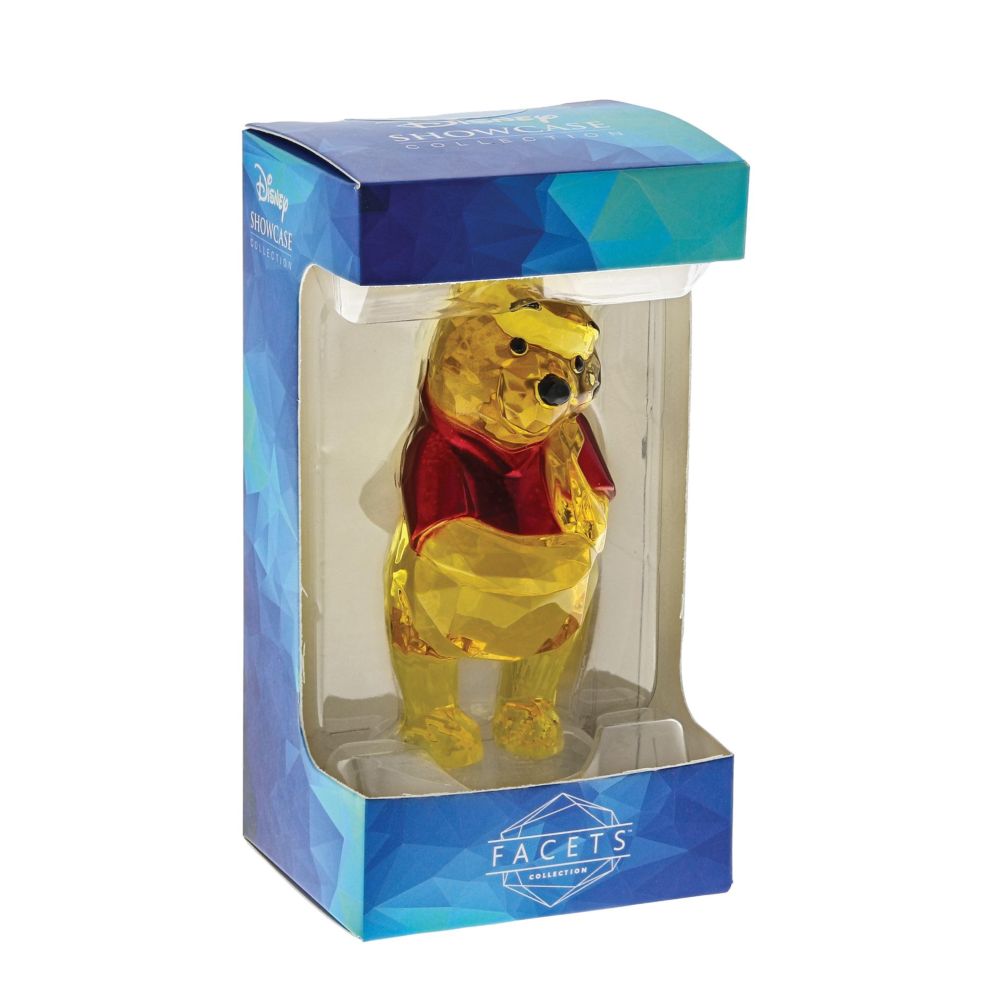 Enesco Winnie the Pooh Facet Acrylic Figurine | Licensed Facets Collection | 3.75" High 7