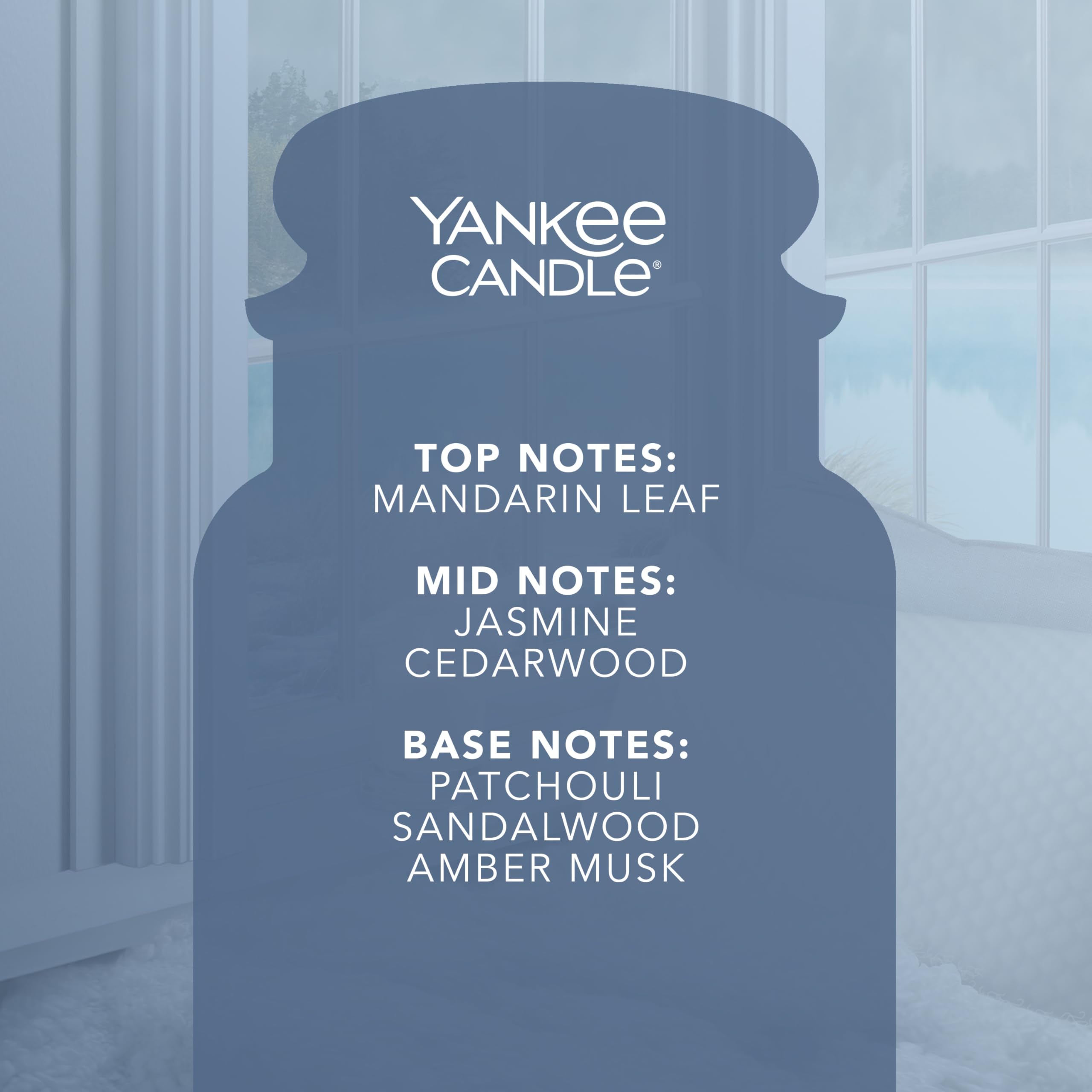 Yankee Candle Scented Candle - A Calm & Quiet Place Large Jar | Up to 150 Hours Burn Time 3