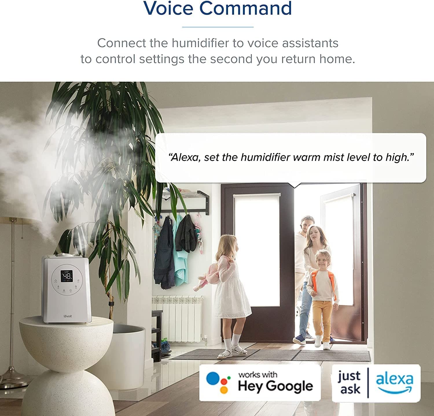 Levoit Smart Humidifier - 6L Warm & Cool Mist | Up to 50 Hour Runtime | App & Voice Control 7