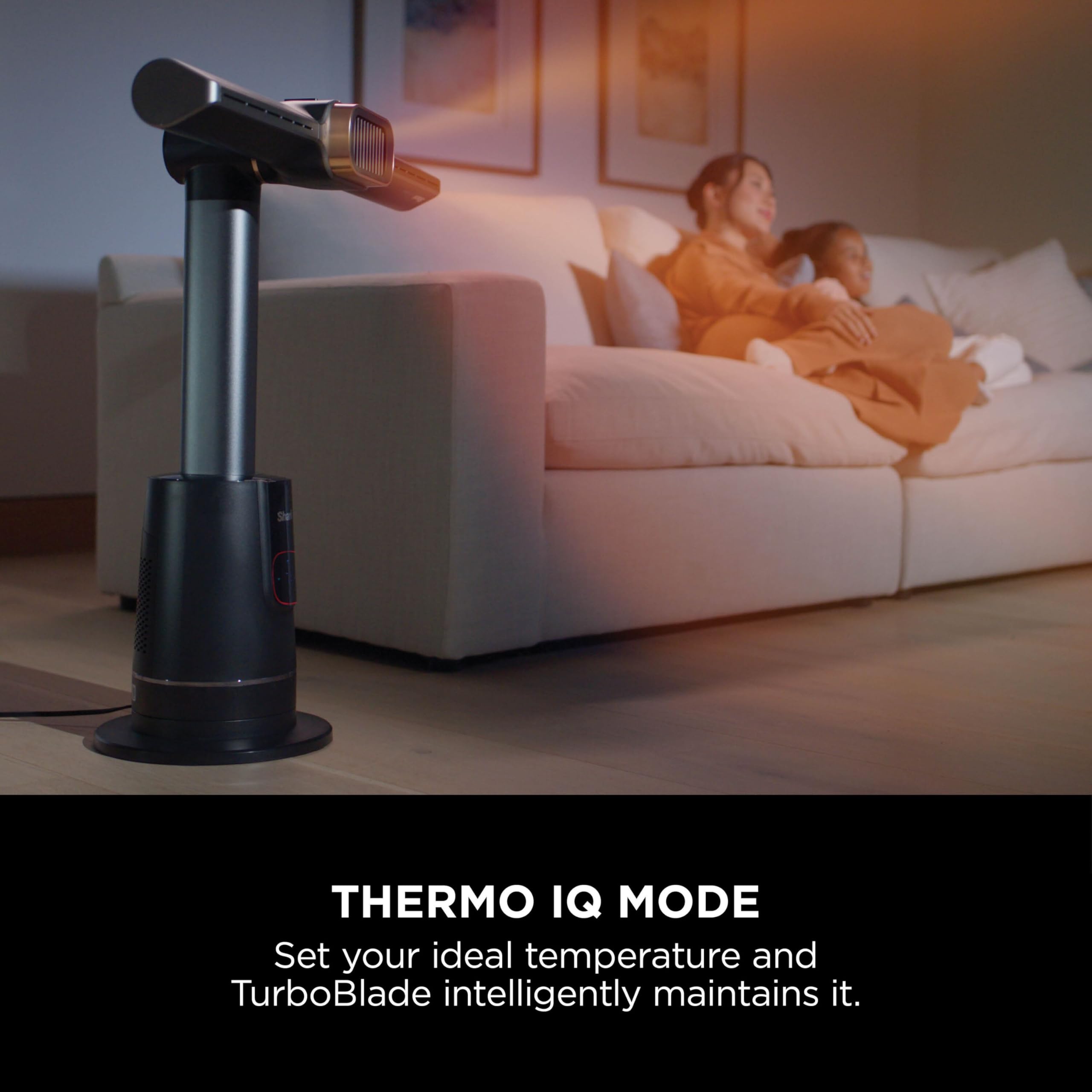 Shark TurboBlade Cool + Heat Tower Fan and Heater | Bladeless | Remote Included | 2200W 8