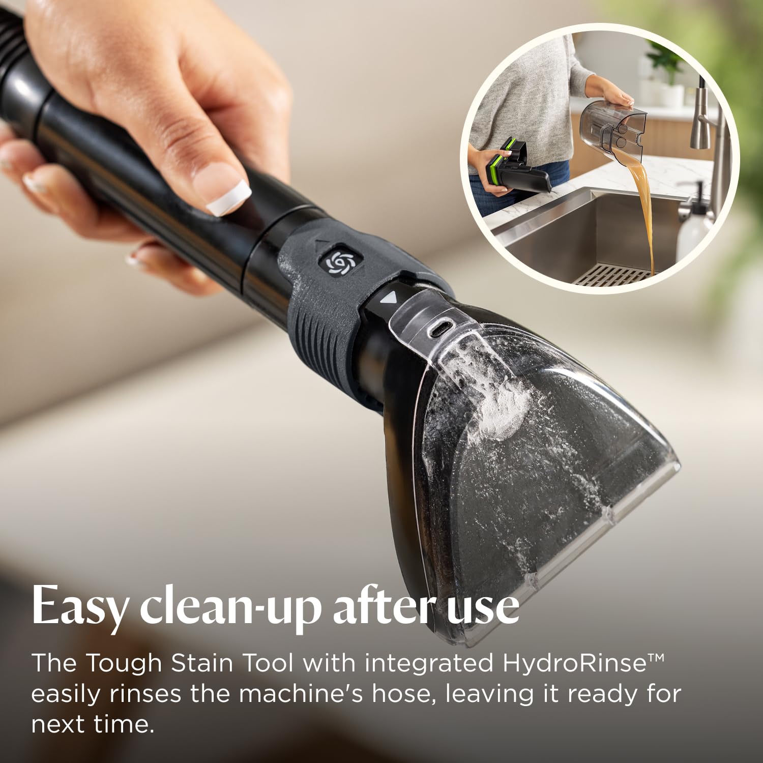 BISSELL SpotClean C5 Pet Portable Carpet Cleaner - 16.4K Pa Suction | Dual Tank | 69 dB Noise Level | 3928E 8