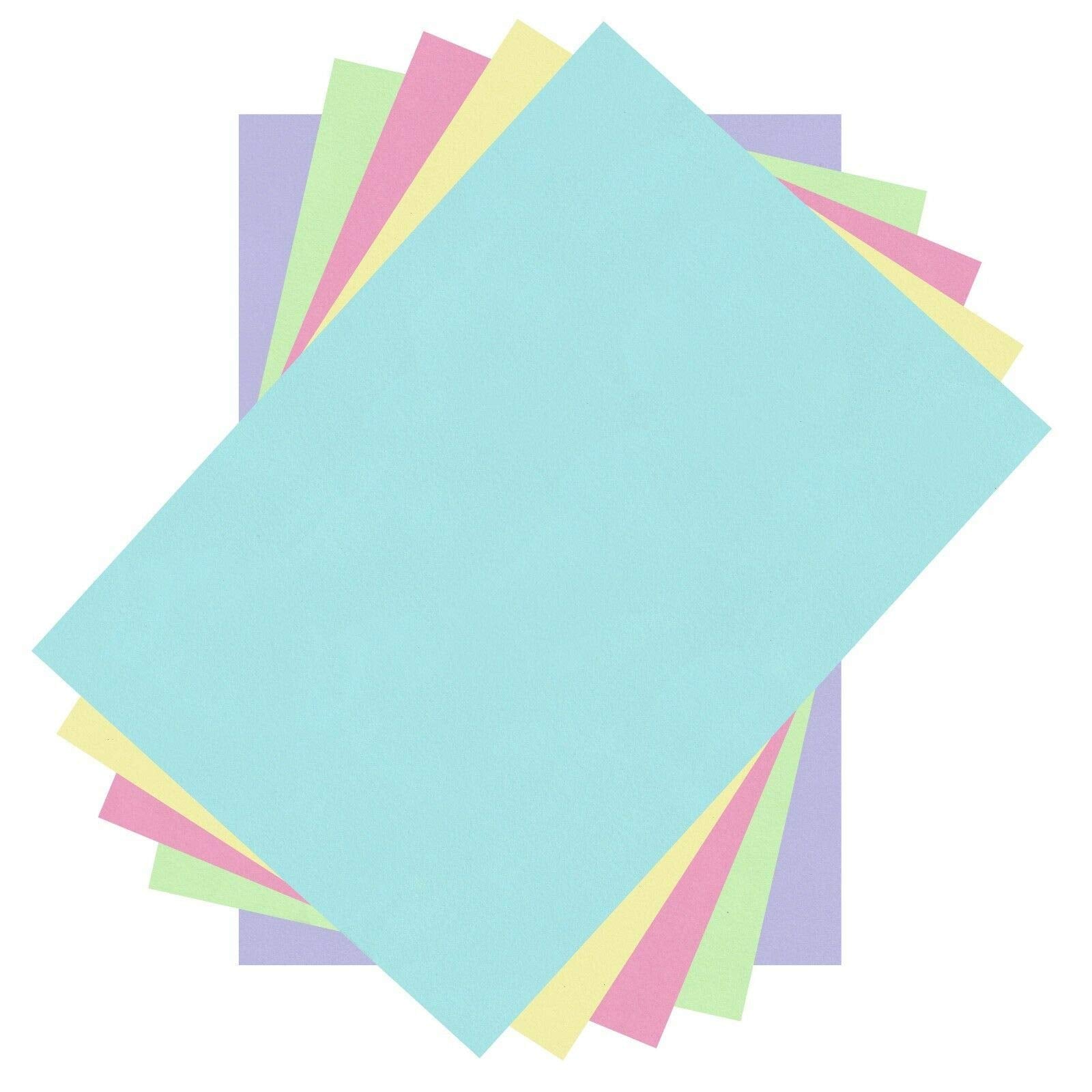 Habercrafts Origami Paper - A5 Pastel Colour, 80gsm, Double Sided | Pack of 100 Sheets 1