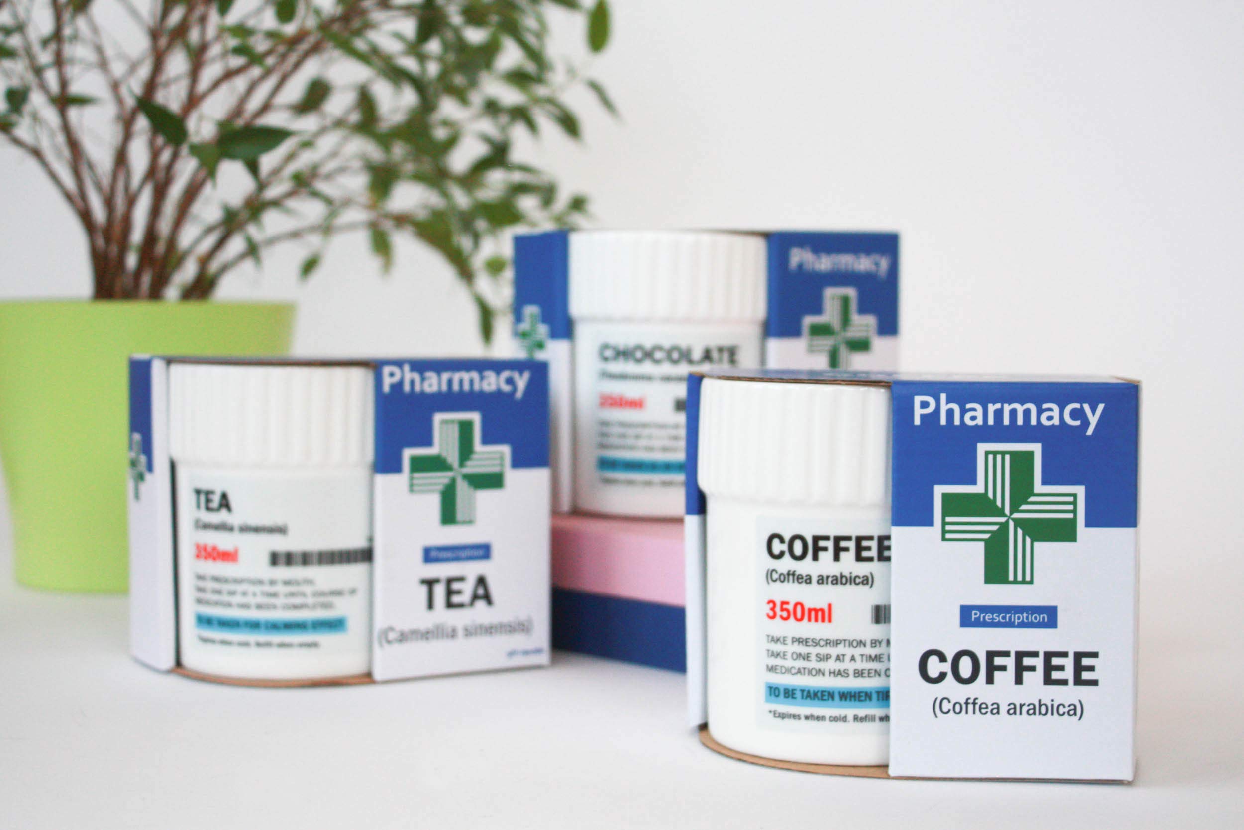 Gift Republic Pill Pot Coffee Mug - 350ml Ceramic | Multicolor | Great Gift for Coffee Lovers 5