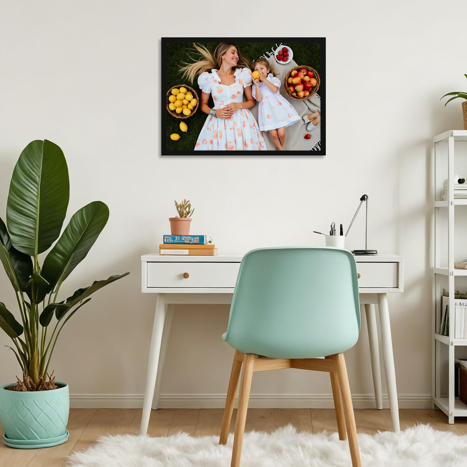 Ditwis A2 Picture Frame Black - Aluminium Photo Frame for Posters and Photos | Wall Mount Display 5
