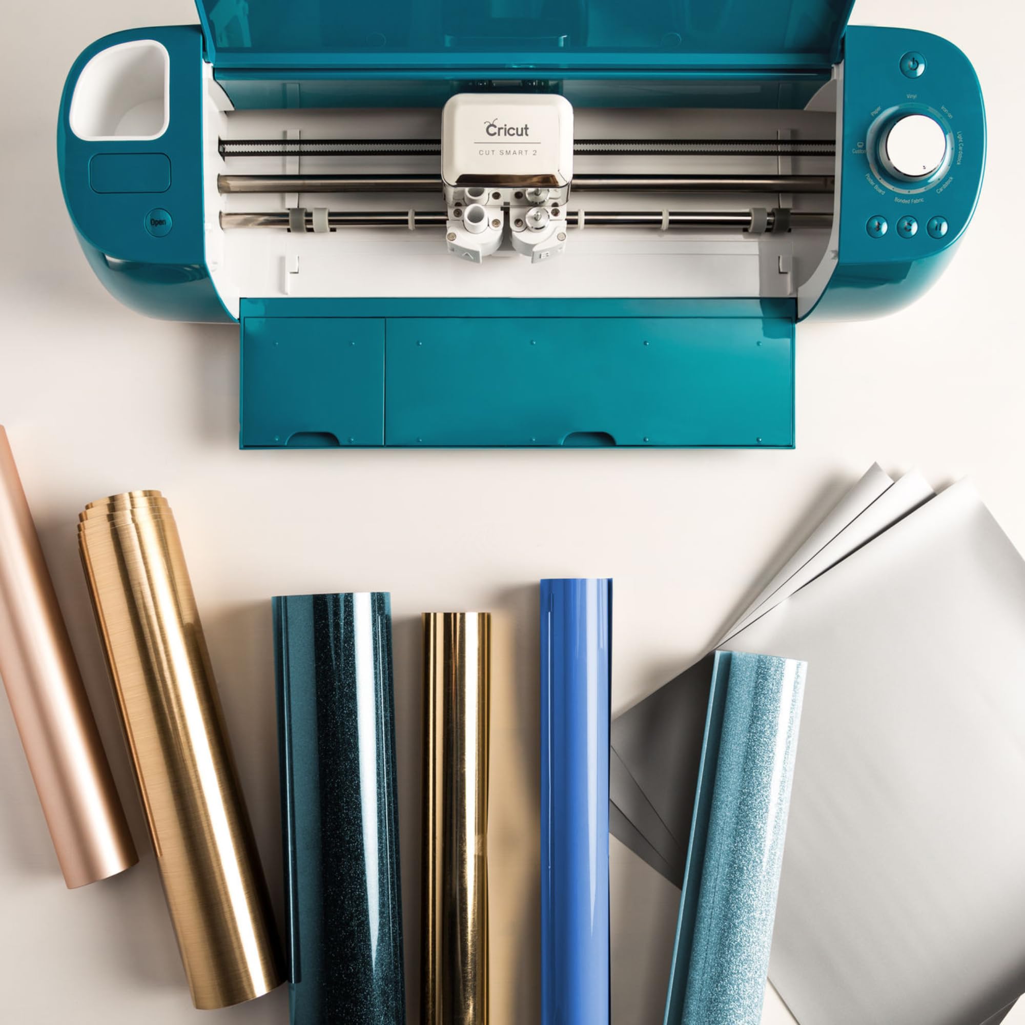 Cricut Explore Air 2 Smart Cutting Machine - Peacock Blue | Cuts 100+ Materials | Compatible with 6 Tools 7