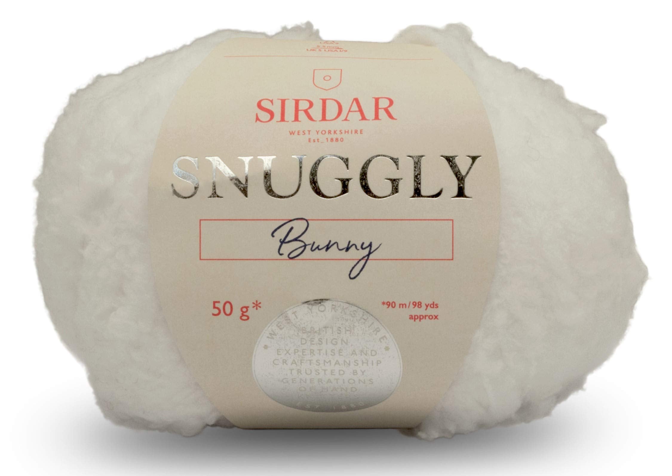 Sirdar Snuggly Bunny Yarn - Fluffy Baby Yarn | 50g | Lamb Color | F244-0310 1