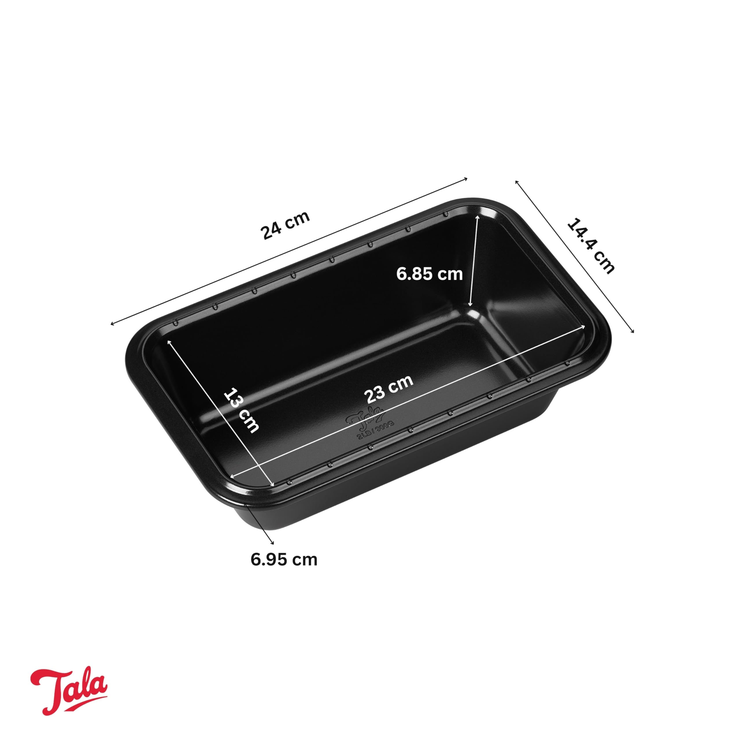 Tala Performance 2lb Loaf Pan - Professional Gauge Carbon Steel with Eclipse Non-Stick Coating 3