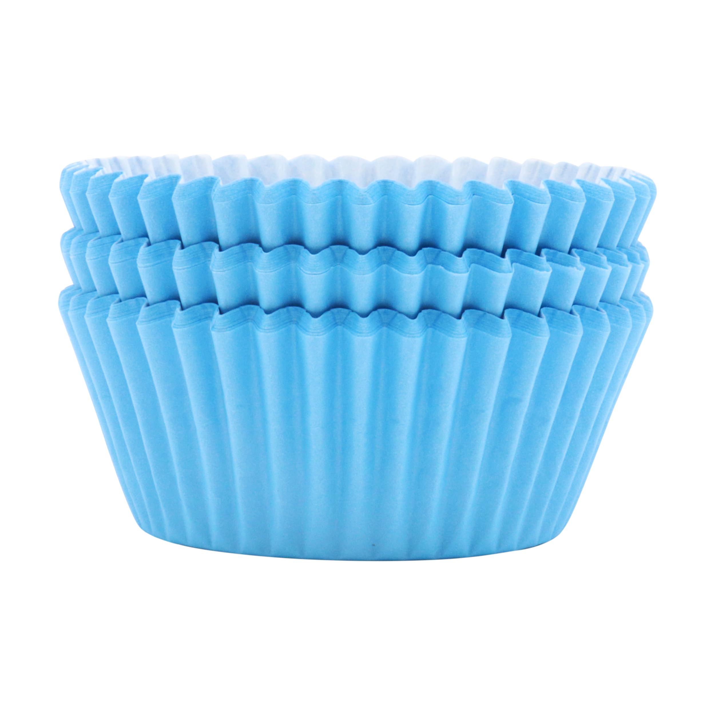 PME Cupcake Cases - Light Blue | 60 Pack | Standard Size 51x30mm | Grease-Proof Paper 5