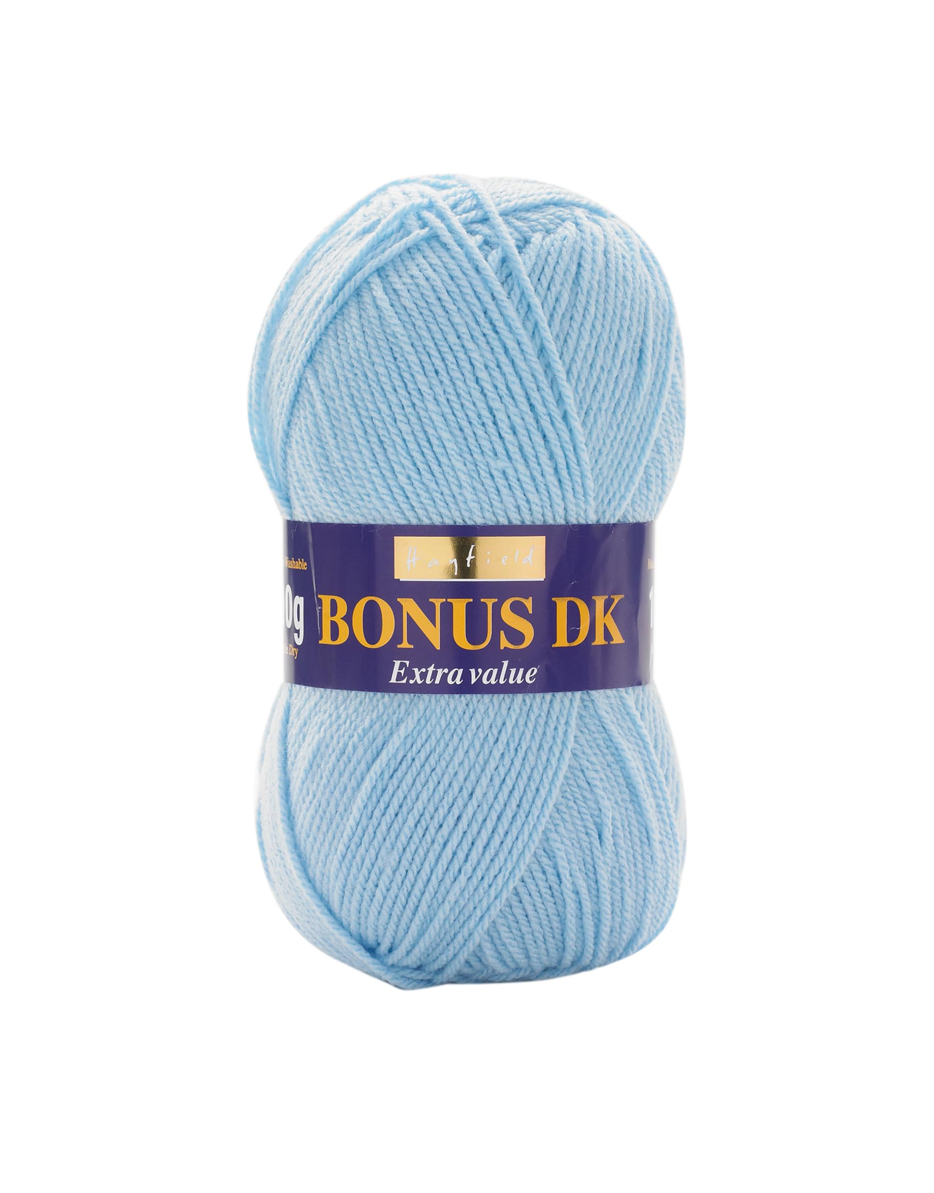 Sirdar Hayfield Bonus DK Double Knitting Yarn - 100g | 100% Acrylic | Powder Blue (960) 1