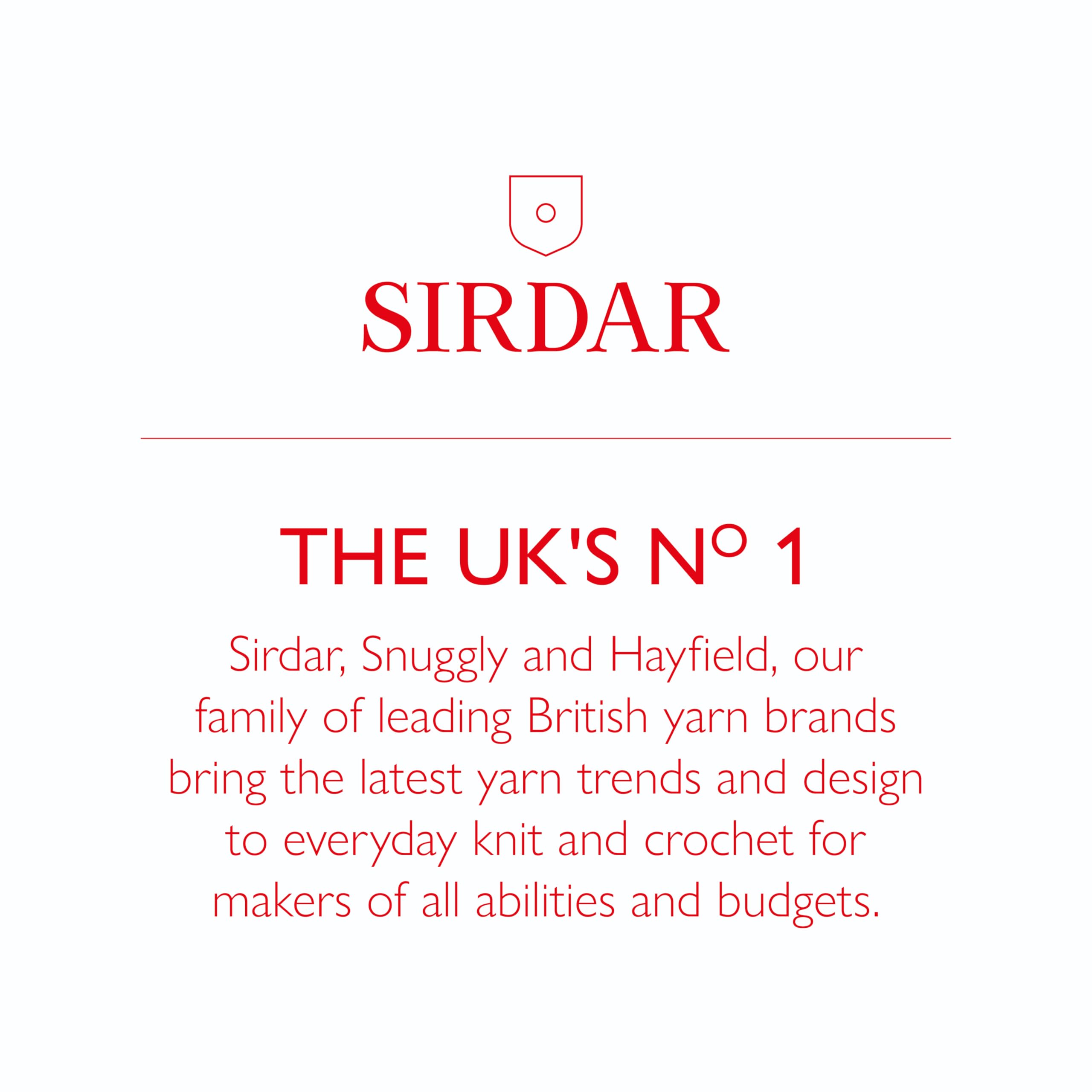 Sirdar Hayfield Spirit Chunky Yarn - Self-Striping Wool Blend | 100g | Mystery 3
