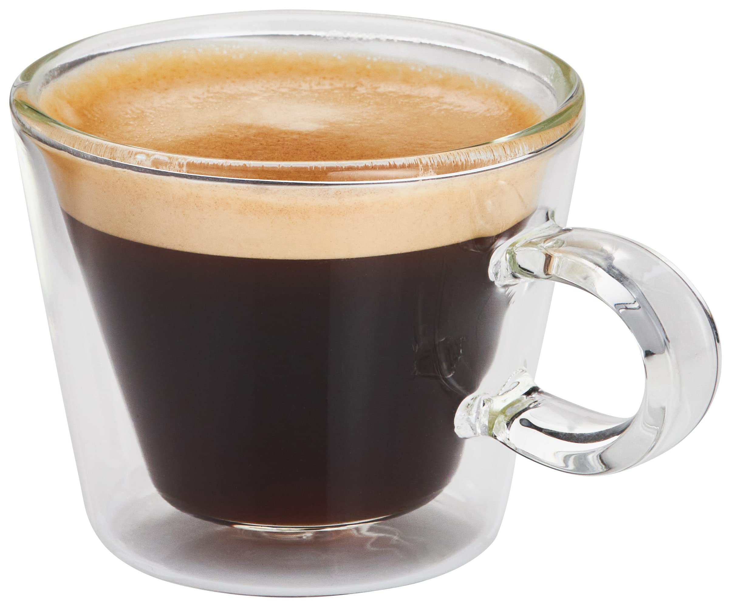 Judge Duo Flare Set of 2 Espresso Glasses with Handle | Borosilicate Glass | 75ml 3