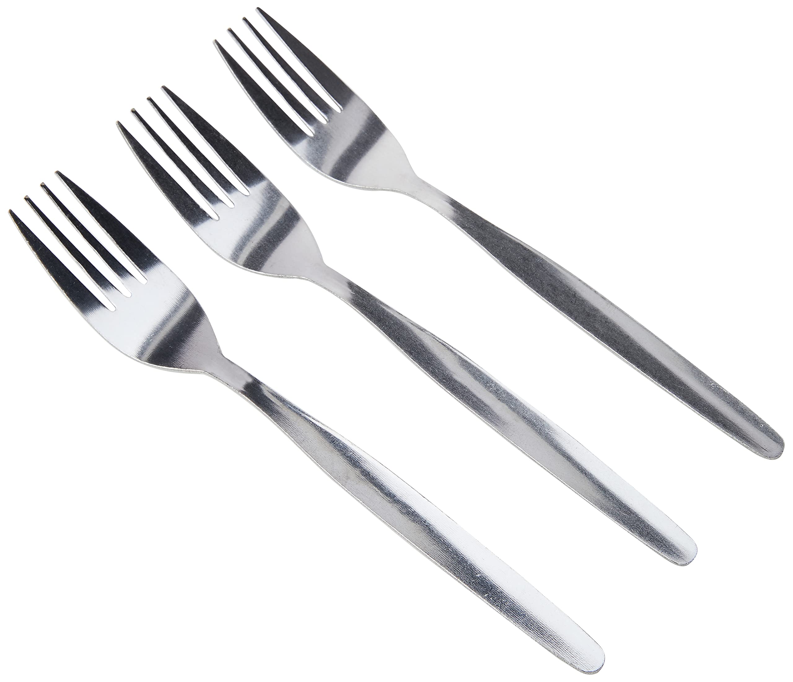 Genware Millenium Dessert Forks (12 Pack) | 18/0 Stainless Steel | High-Polish Finish 3