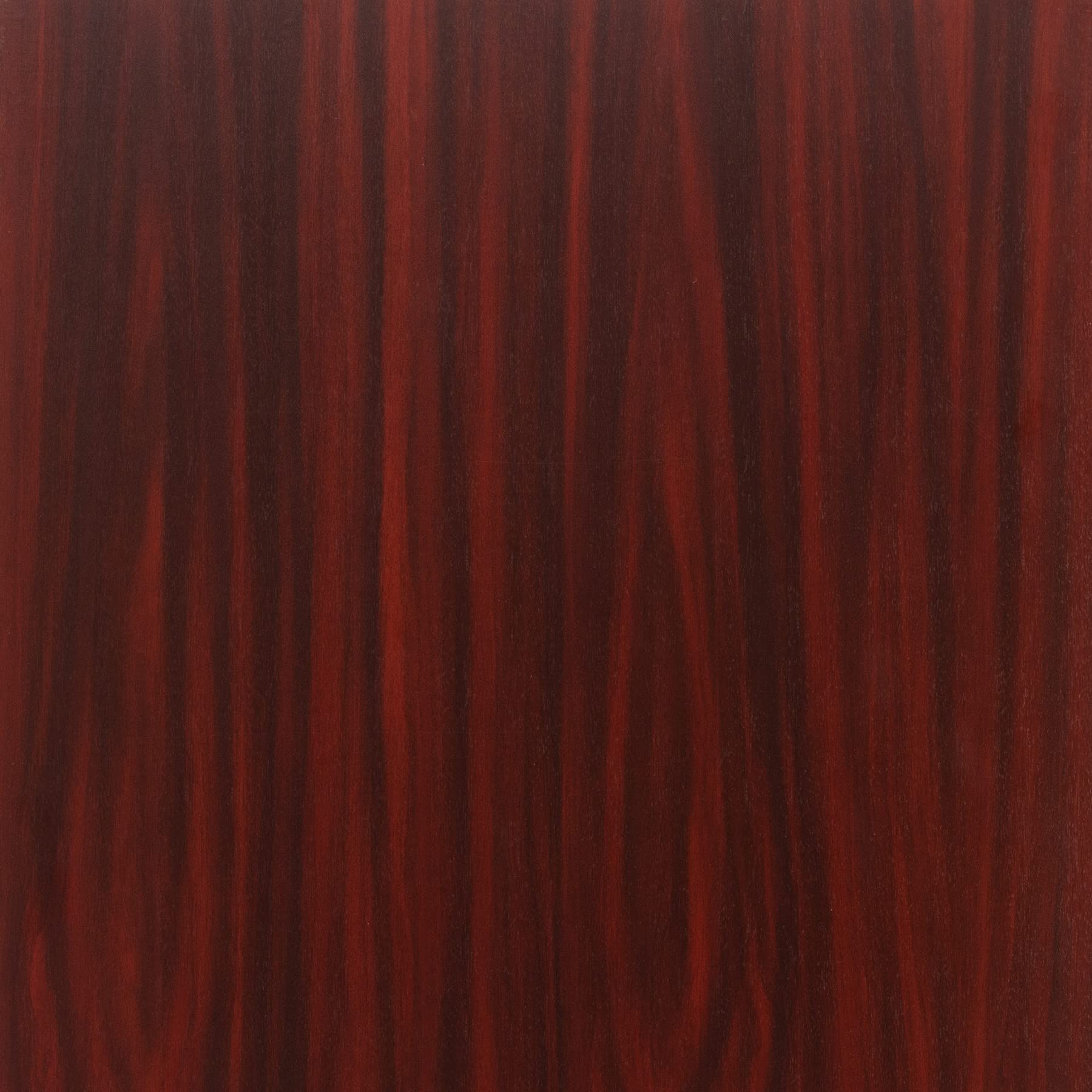 Fablone Adhesive Film - Deep Mahogany Faux Wood Finish | Vinyl | 45cm x 200cm 1