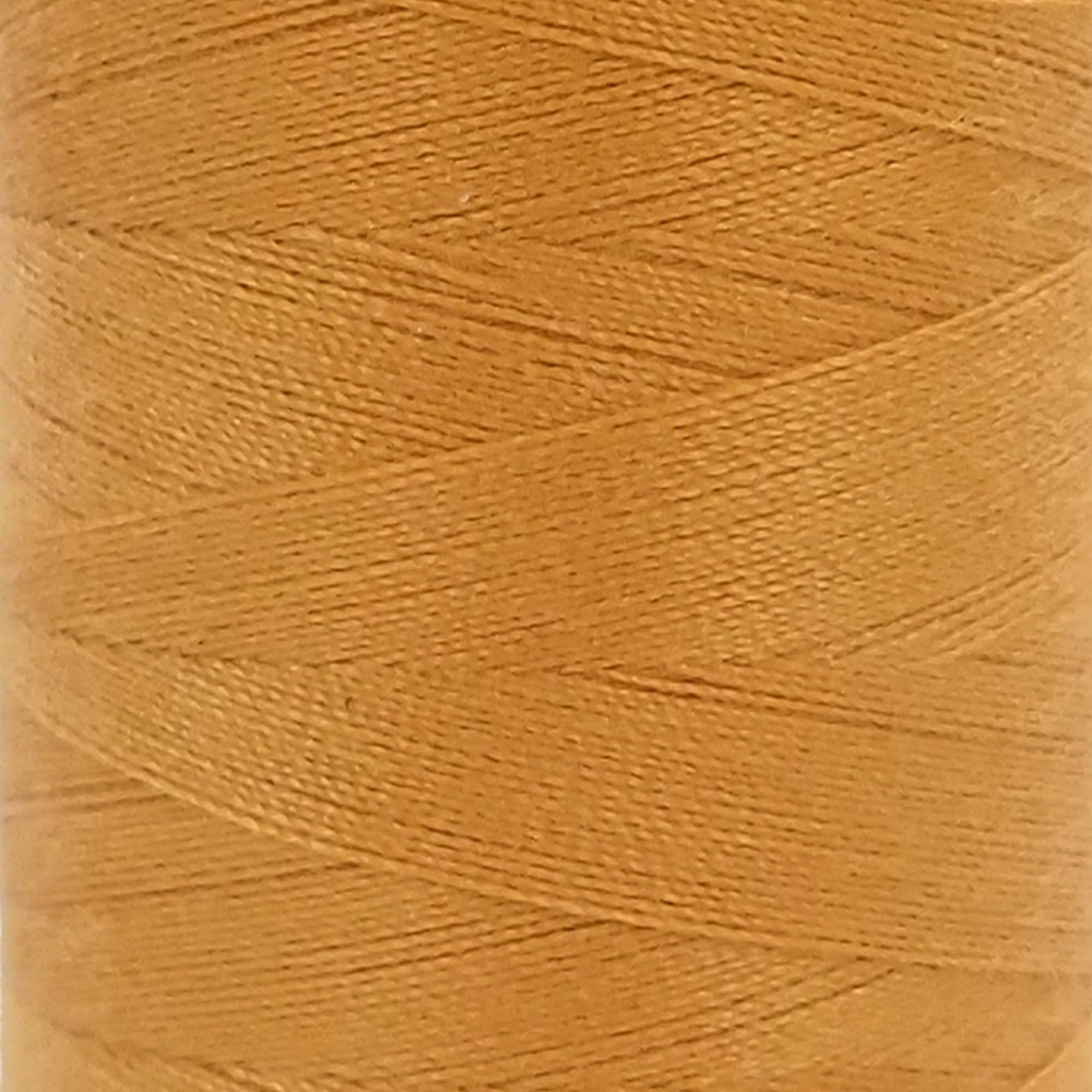 Moon Thread Spun Polyester Sewing Thread - Mustard Color | 1000 Yards | Reduced Breakage 1