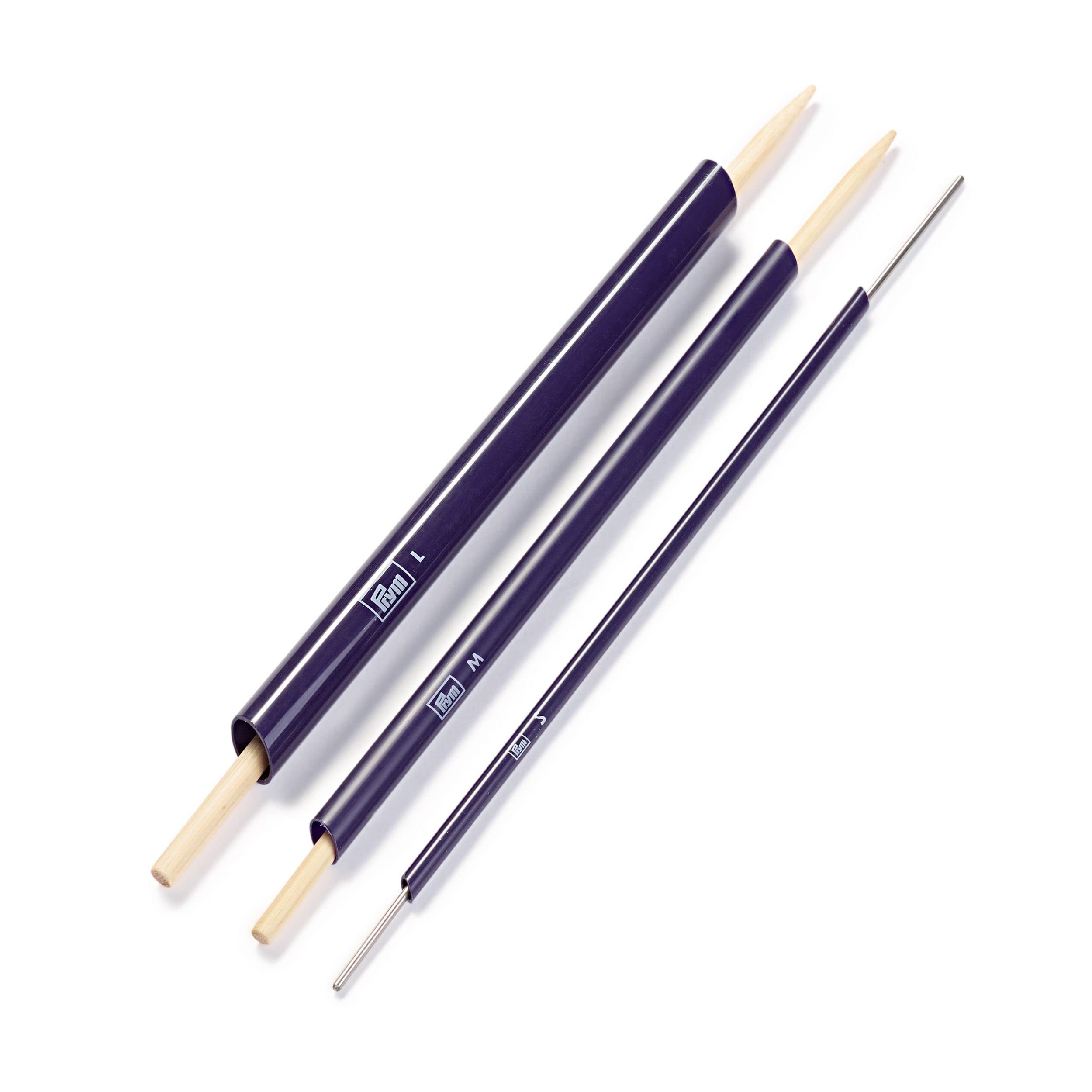 Prym Turning Set for Fabric Tubes | Sizes S, M, L Included | Polyester 2