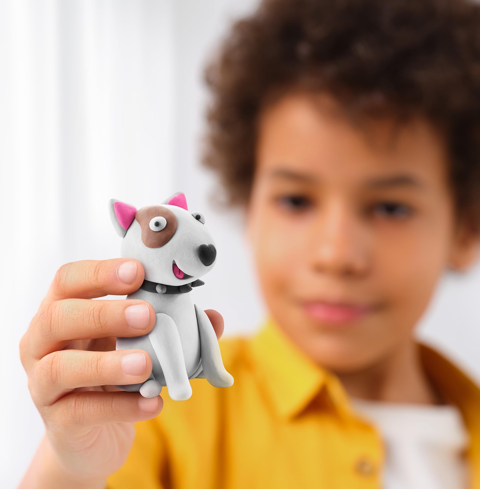 HEY CLAY Dog Story Modeling Clay Set - 15 Cans, Air Drying, Non-Toxic | Ages 3+ 8
