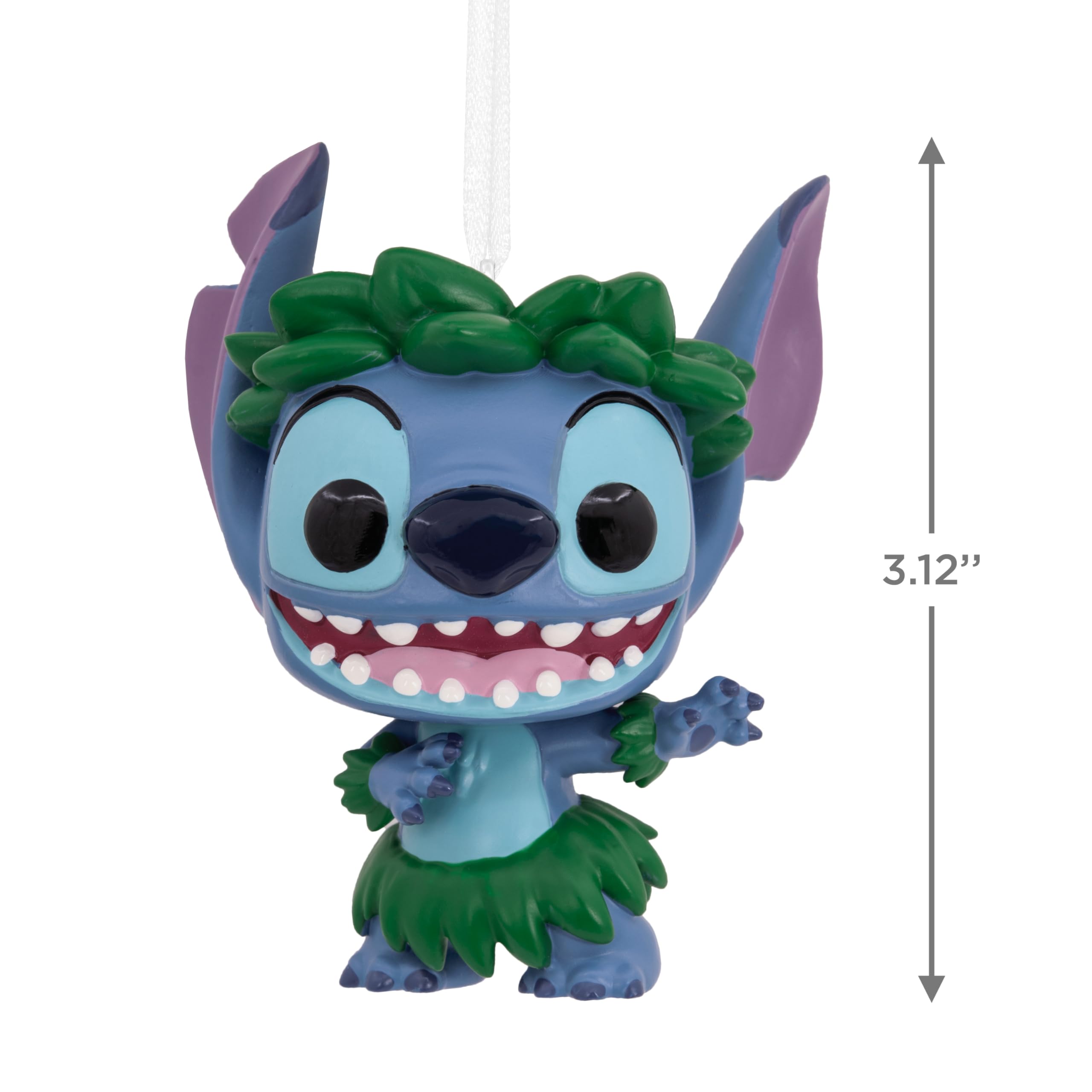 Hallmark Funko Pop Stitch Hanging Christmas Ornament - Disney Lilo & Stitch Decor | Resin 3