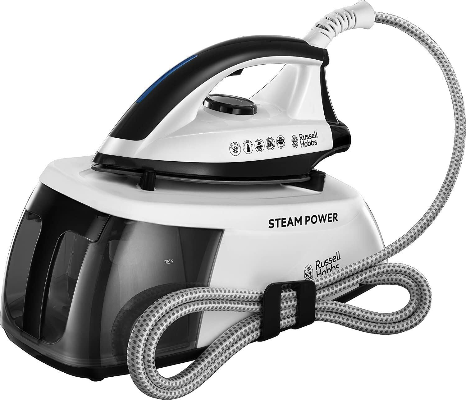 Russell Hobbs Steam Generator Iron - 2400W Power | 90g Steam Output | Anti-Calc 1