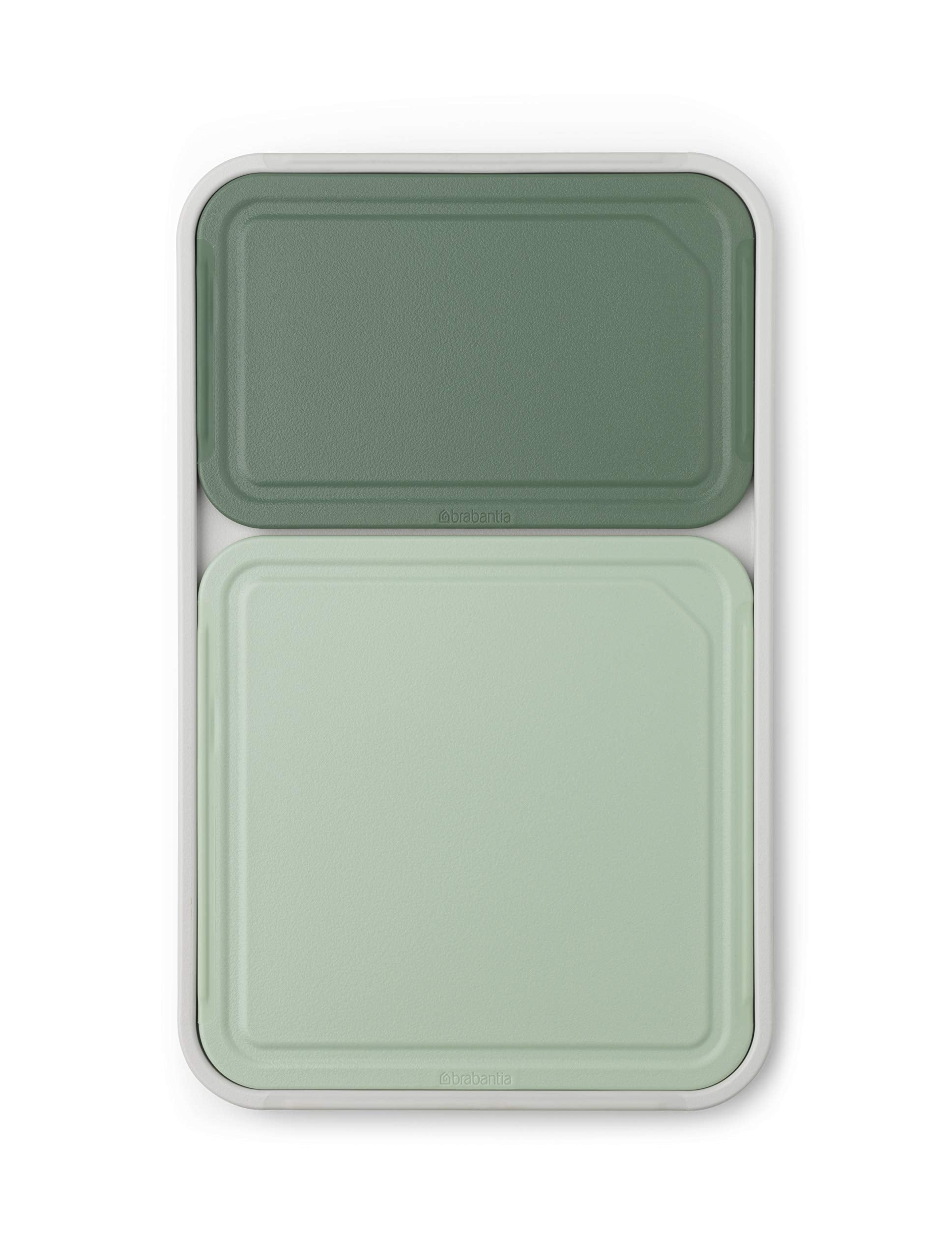 Brabantia Tasty+ Chopping Board Set (3 Pcs) - Plastic, Non-Slip Grip | 270x430mm 1
