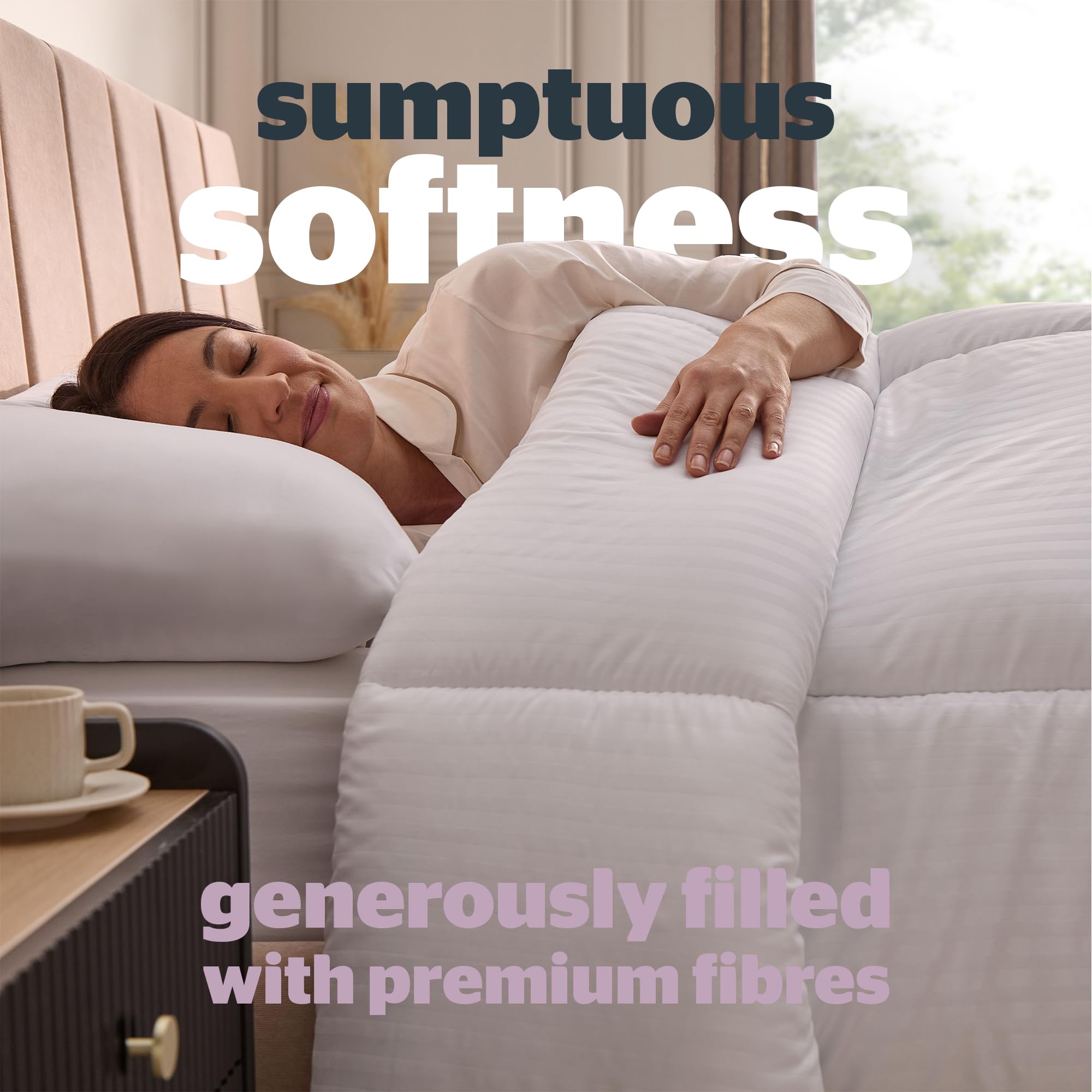 Silentnight Hotel Collection Single Duvet - 10.5 Tog All Year Round | Hypoallergenic | Machine Washable 4