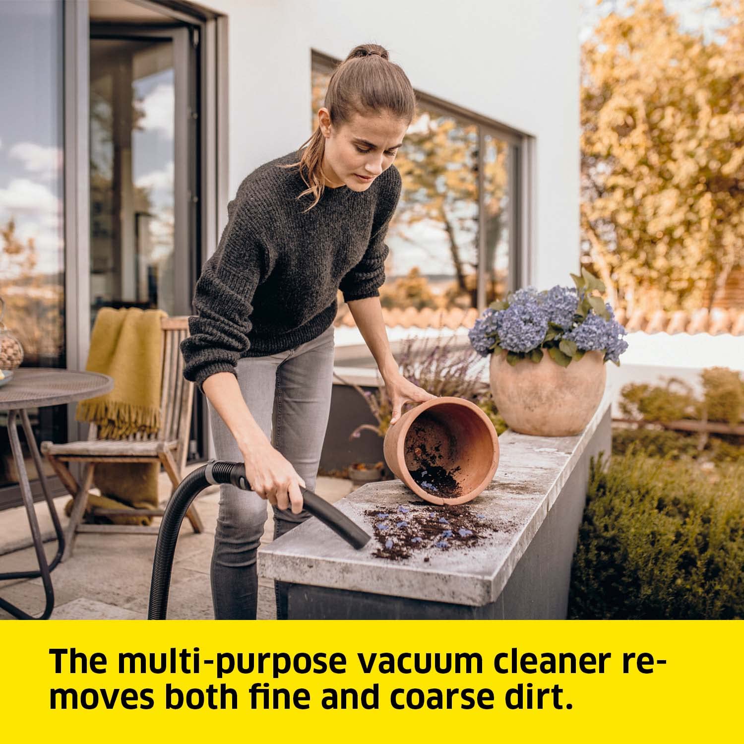 Kärcher WD 3 Wet & Dry Vacuum Cleaner - 1000W Power | 17L Capacity | Wet/Dry Function 4