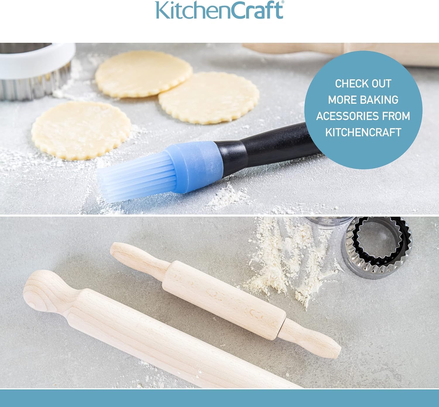 KitchenCraft Ceramic Baking Beans - 500g for Blind Baking | Reusable & Heat Resistant 7