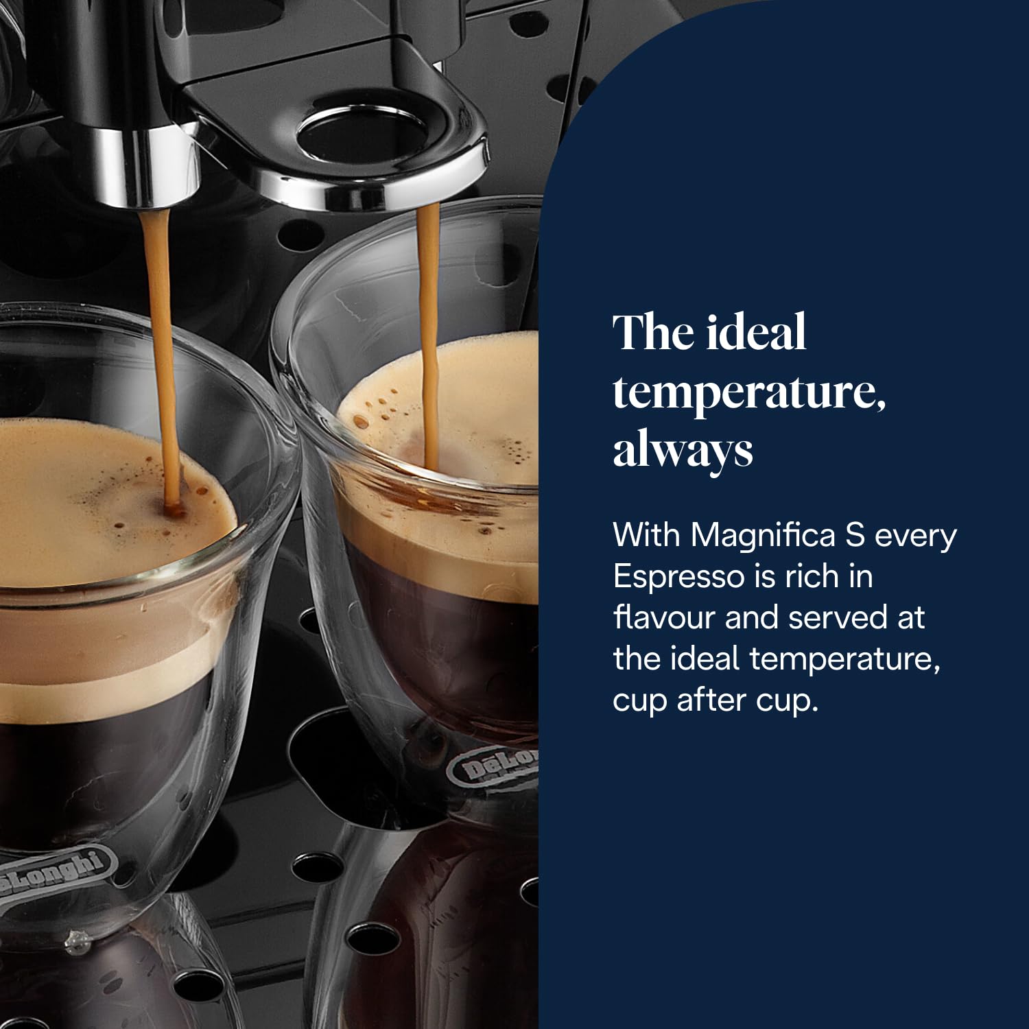 De'Longhi Magnifica S Bean-to-Cup Coffee Machine - ECAM22.110.B | Integrated Grinder | Milk Frother 8