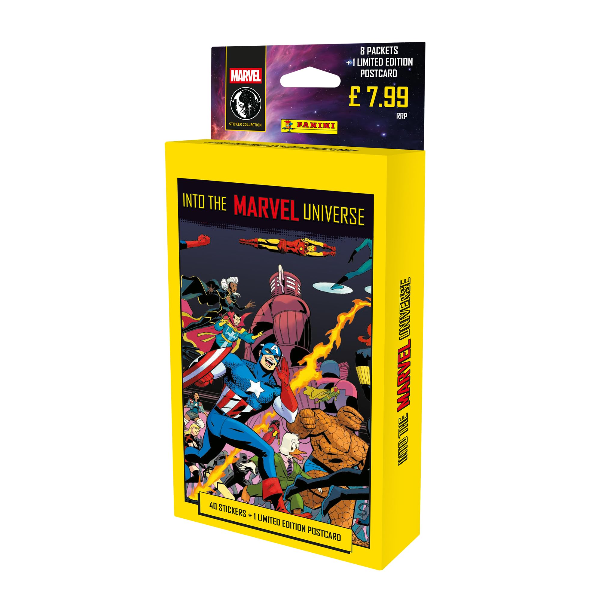 Panini Marvel Universe Sticker Collection - Multiset | 216 Stickers + 8 Postcards 1