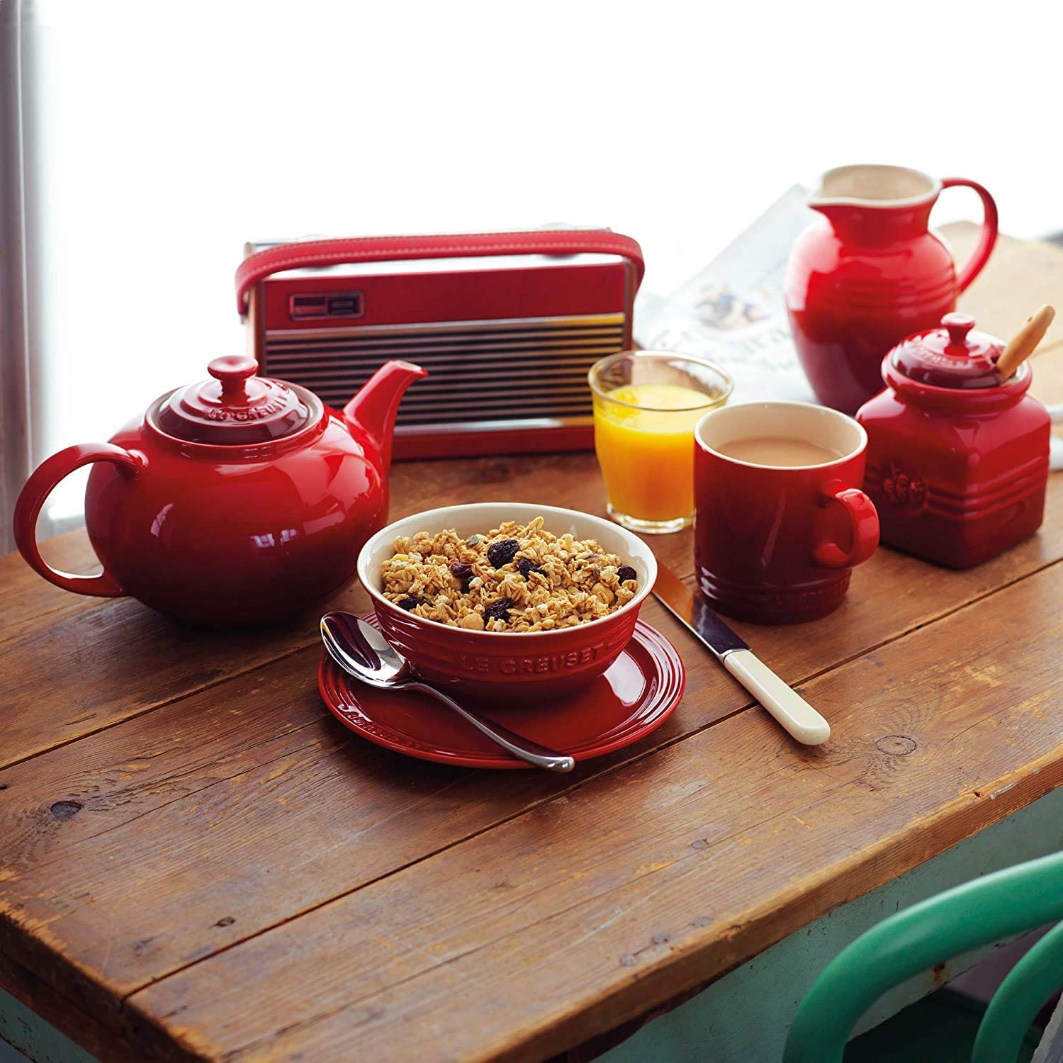 LE CREUSET Stoneware Coffee Mug - 350 ml | Chip-Resistant Enamel | Oven Safe 6