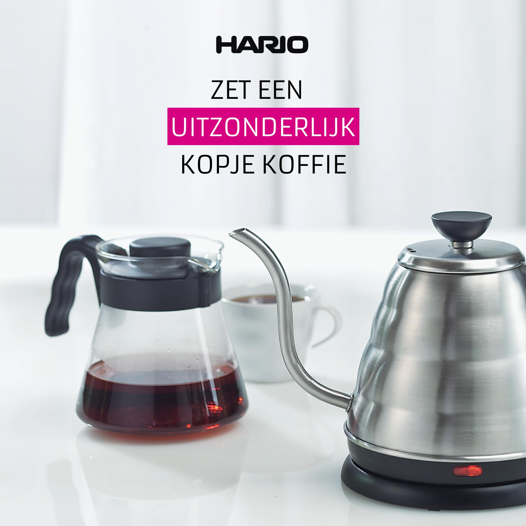 HARIO V60 Cafetière Coffee Server - 700ml Glass French Press | Heat Resistant 7