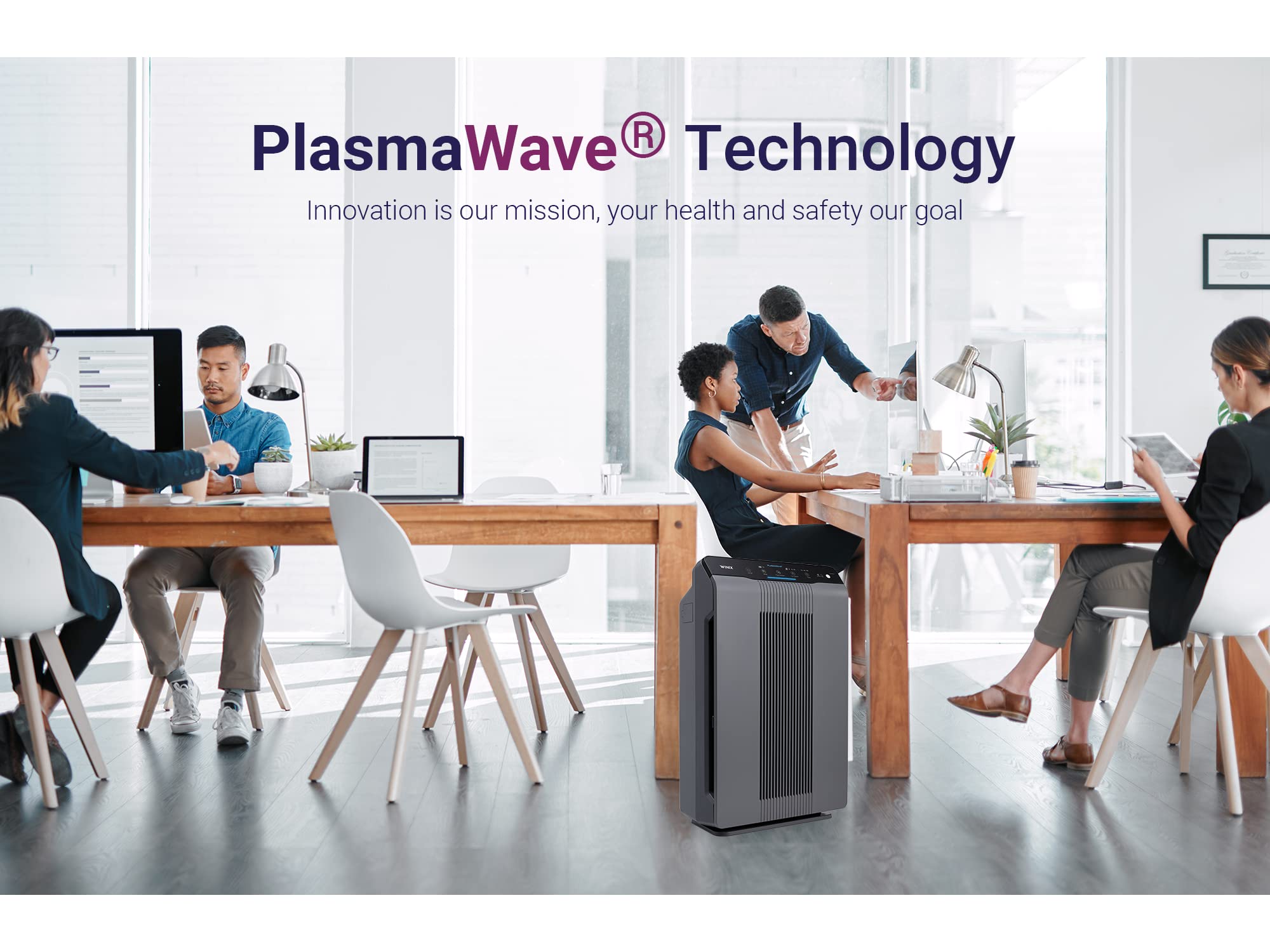 Winix 5300-2 Air Purifier - CADR 390m³/h for 99m² Rooms | HEPA & Carbon Filtration 6