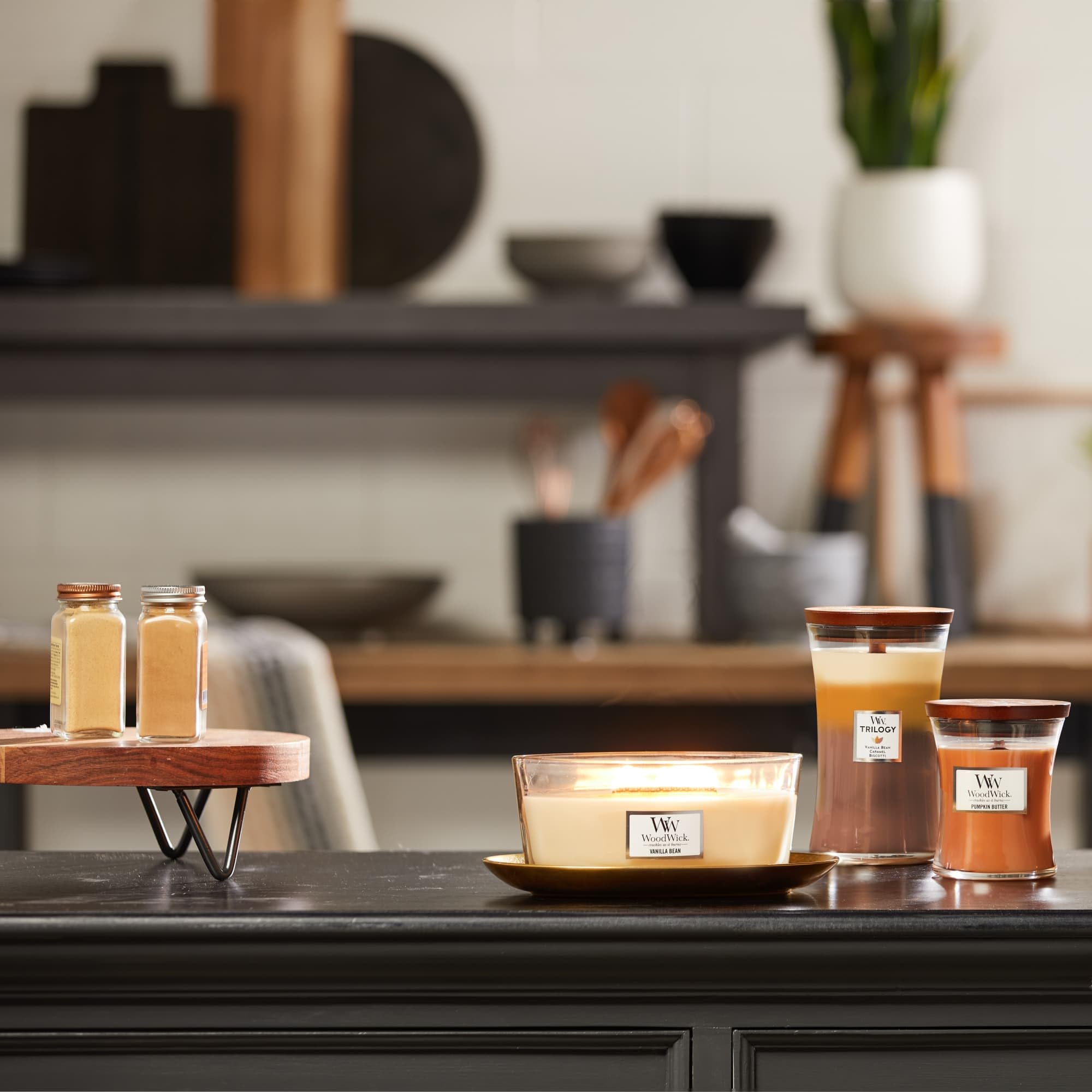WoodWick Ellipse Trilogy Scented Candle - Café Sweets | Up to 50 Hours Burn Time 6