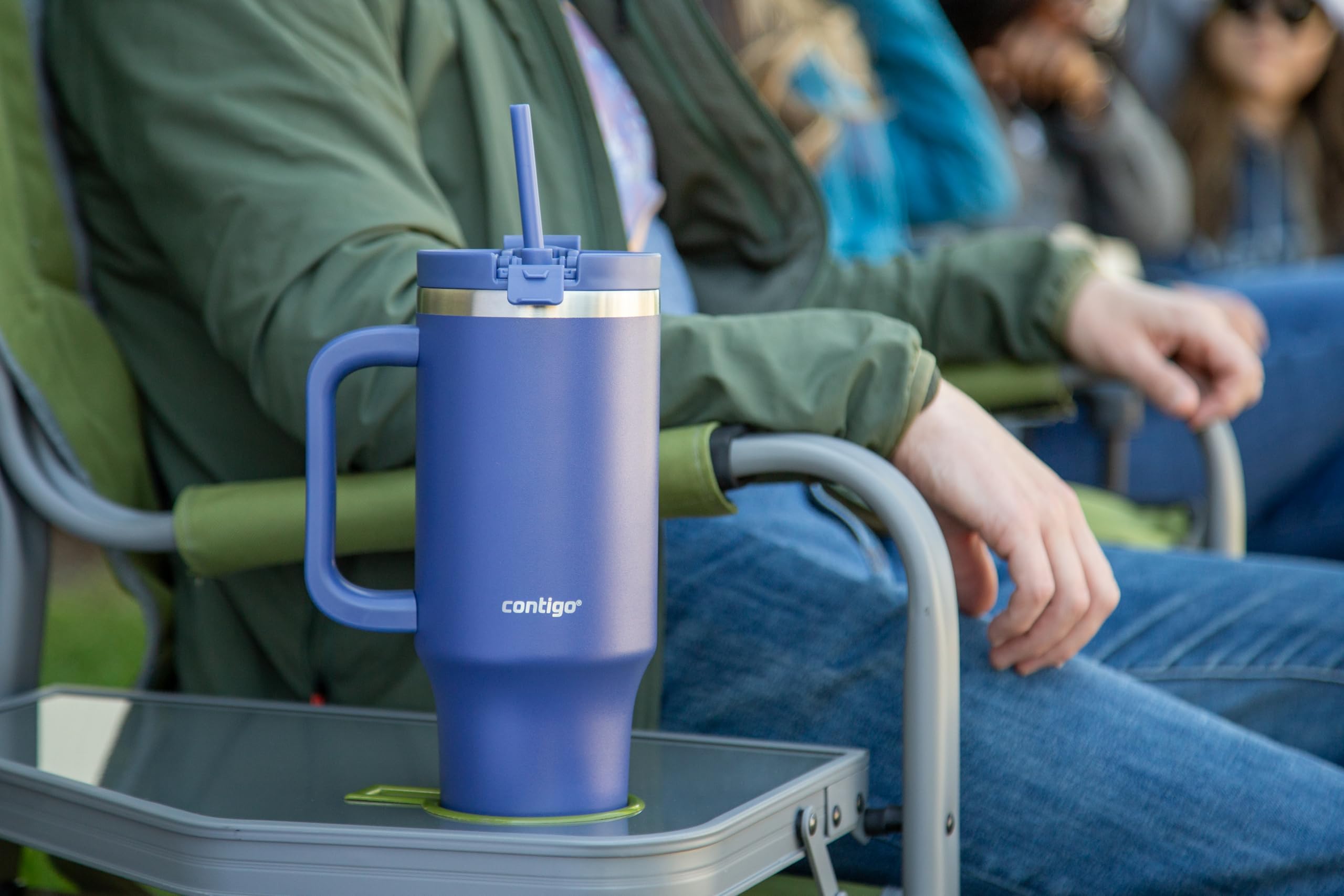 Contigo Streeterville Tumbler 1200 ml Stainless Steel Vacuum Insulated with Handle | Indigo 12