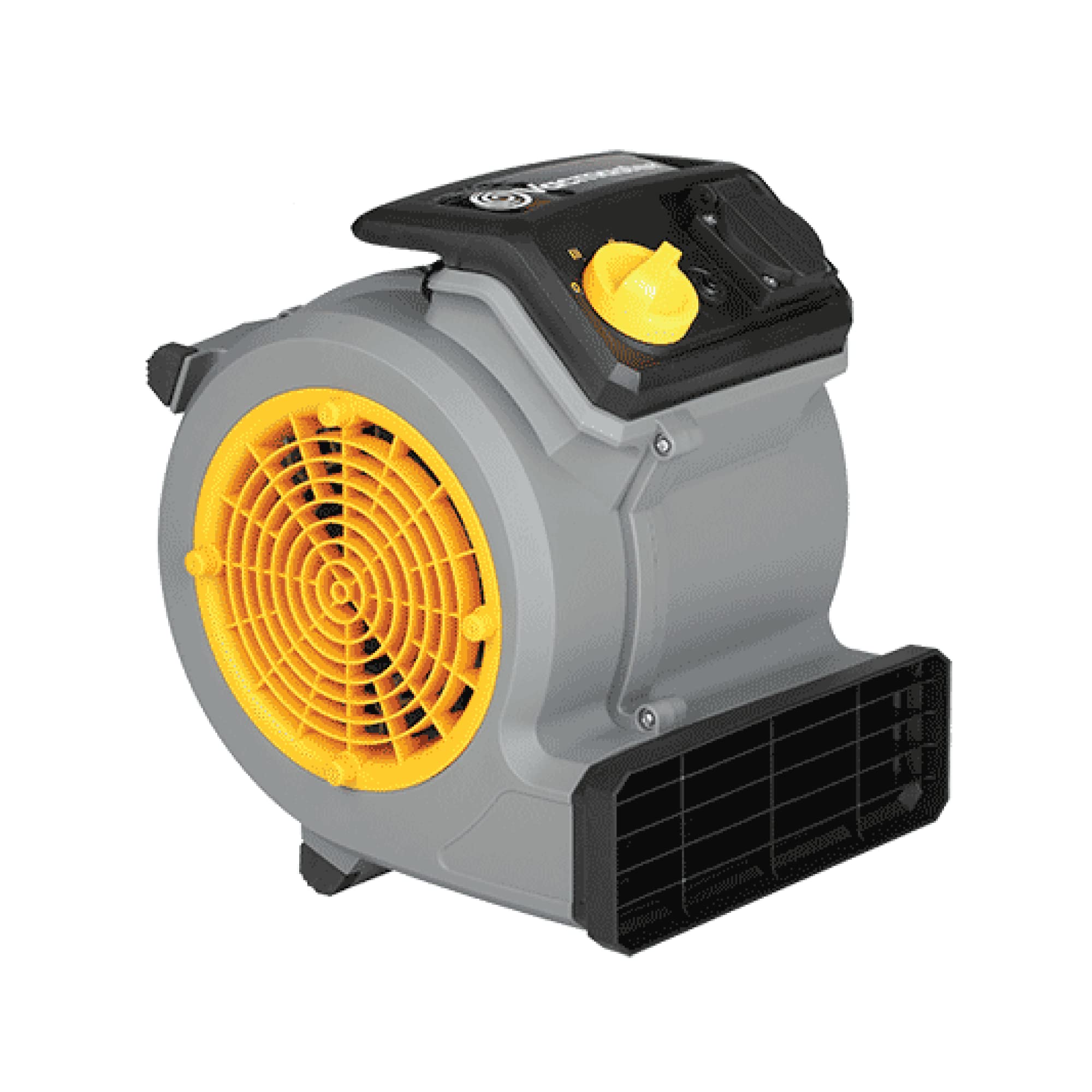 Vacmaster Air Mover Floor Fan - 3 Speed Centrifugal Blower for Drying Carpets, Walls, and Floors | 124W 4