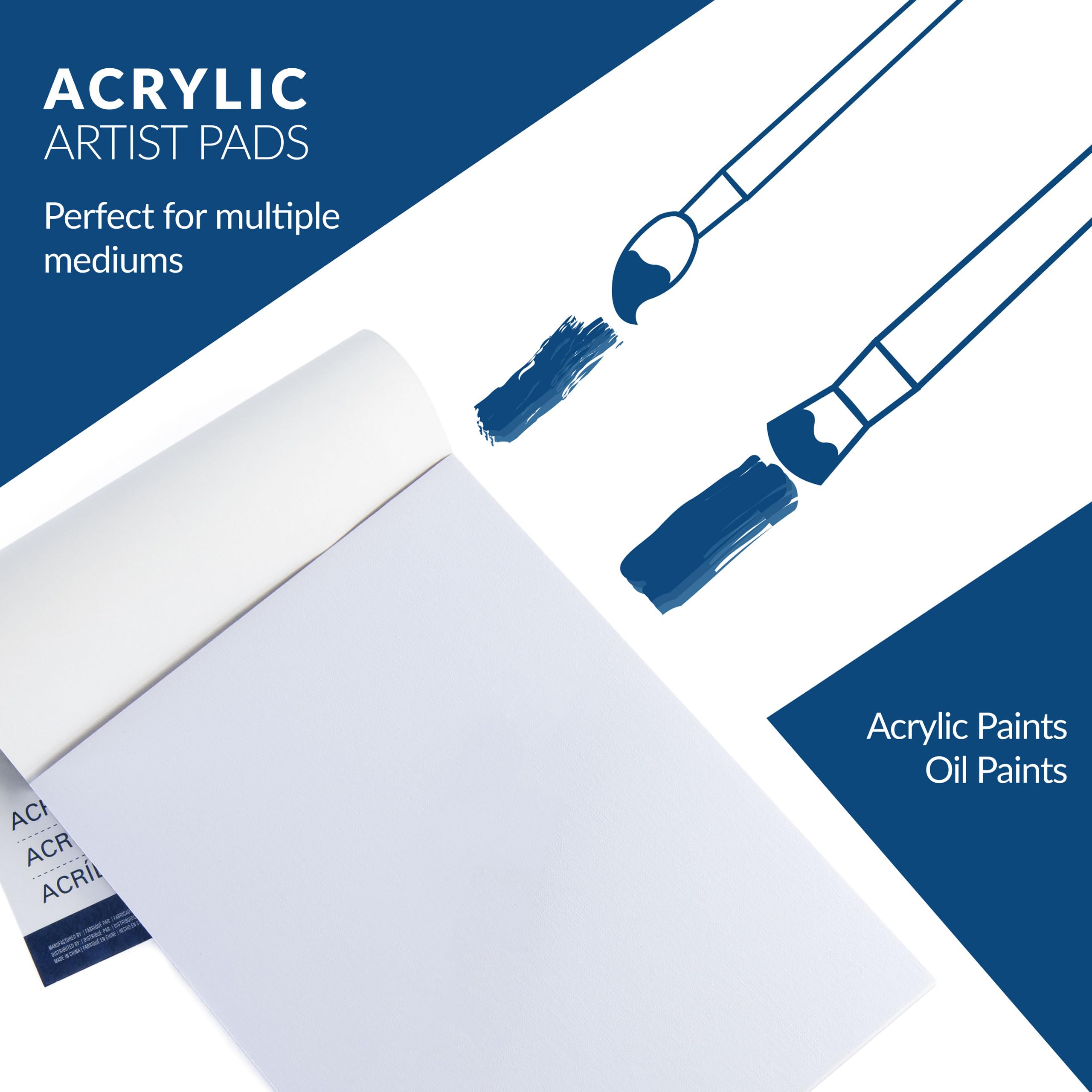 Royal & Langnickel Acrylic Artist Pad - Multicolour | Paper Material | 1 Count 4