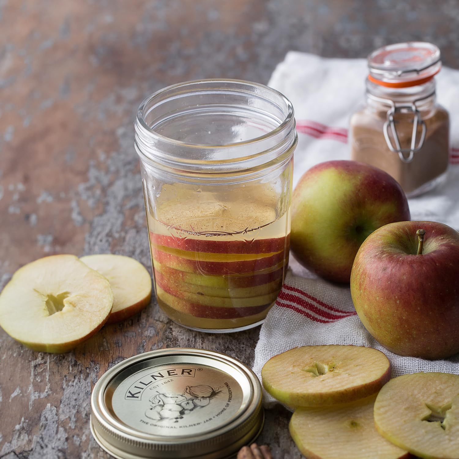 Kilner Wide Mouth Preserve Jar - 0.5L (500ml) Glass Storage Jar with Vacuum Seal 2