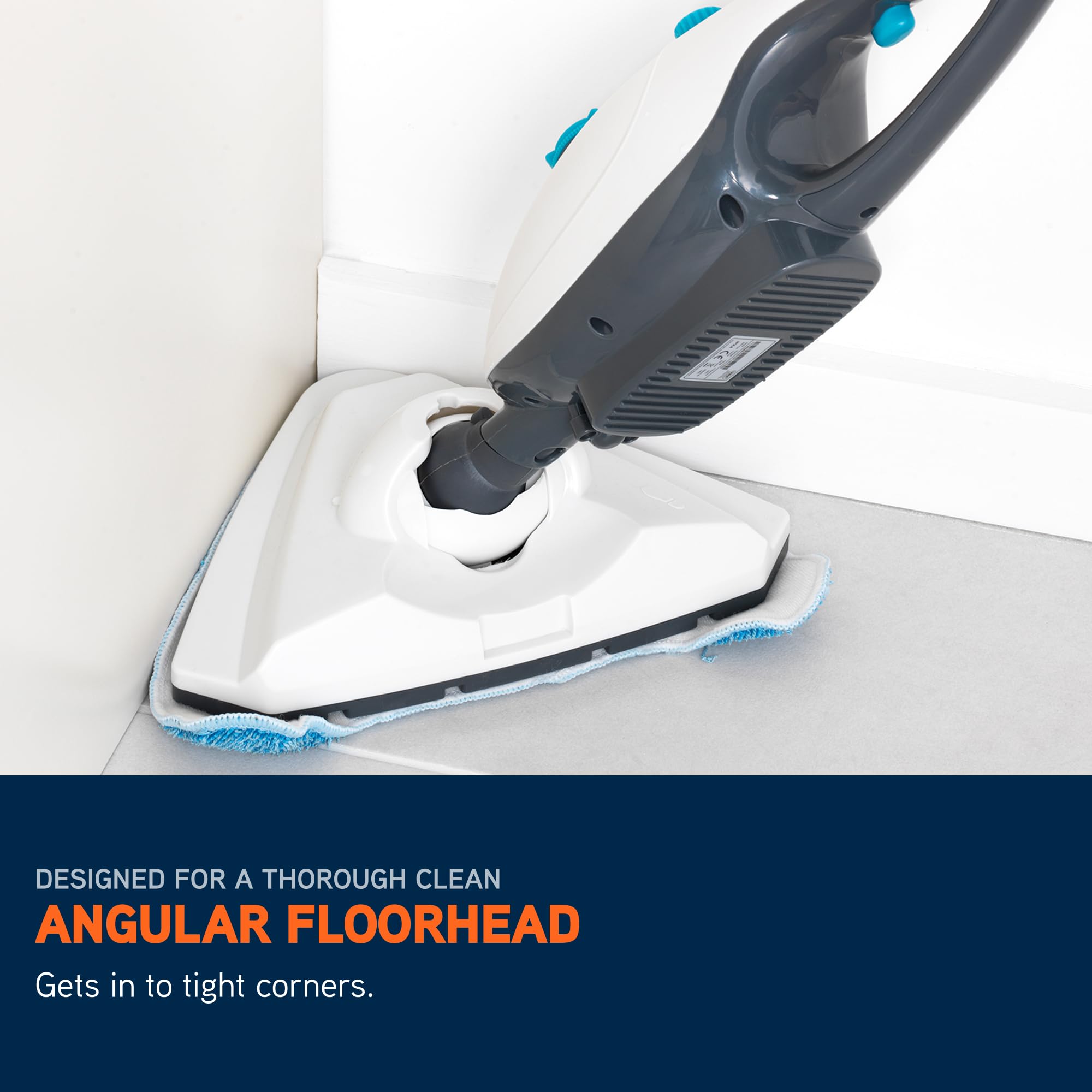 Vax Steam Clean Multi Steam Cleaner - Detachable Handheld & Mop | 30s Heat Up | 15 Min Steam 4