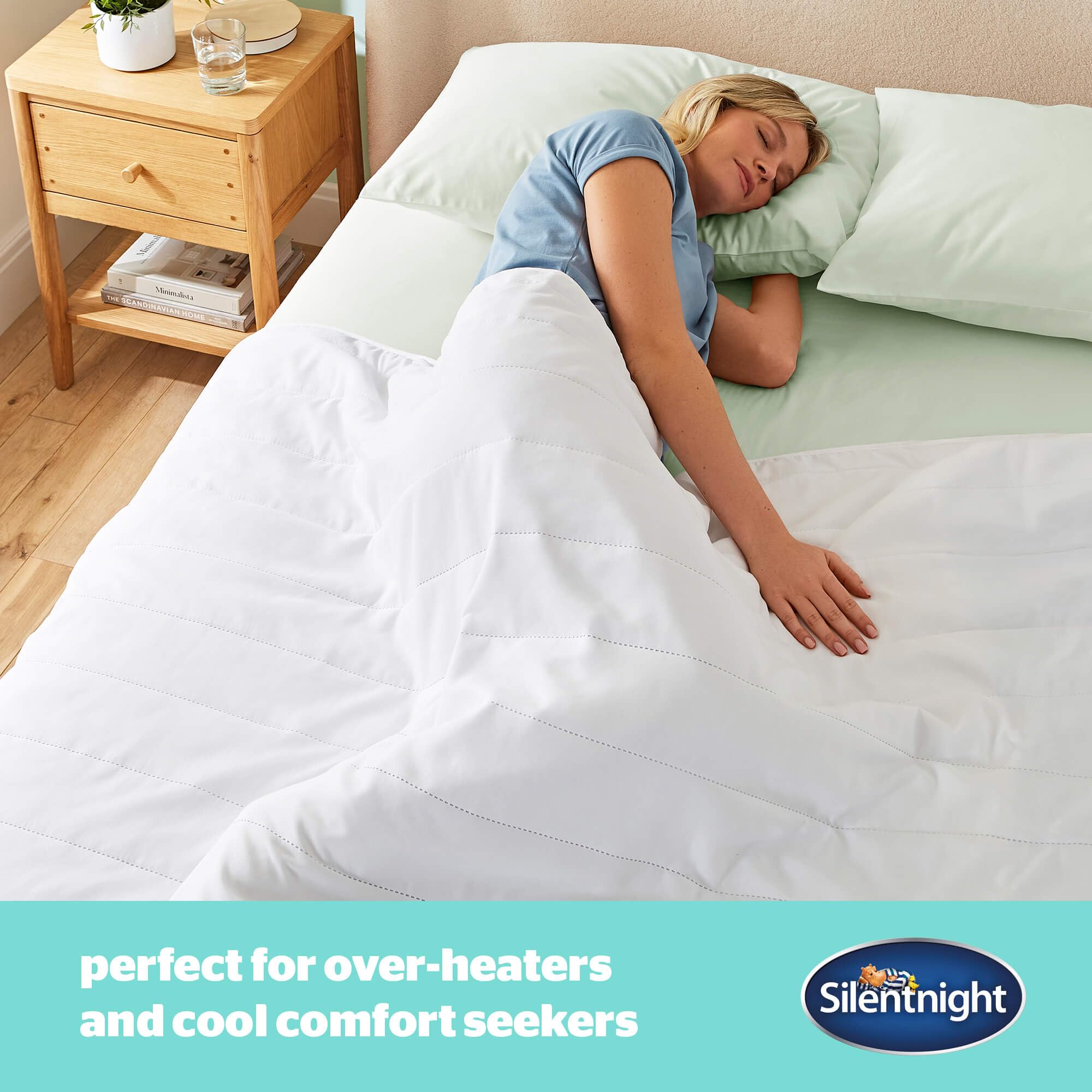Silentnight Summer Breeze 1.0 Tog Duvet - Lightweight & Hypoallergenic | Double Size 2