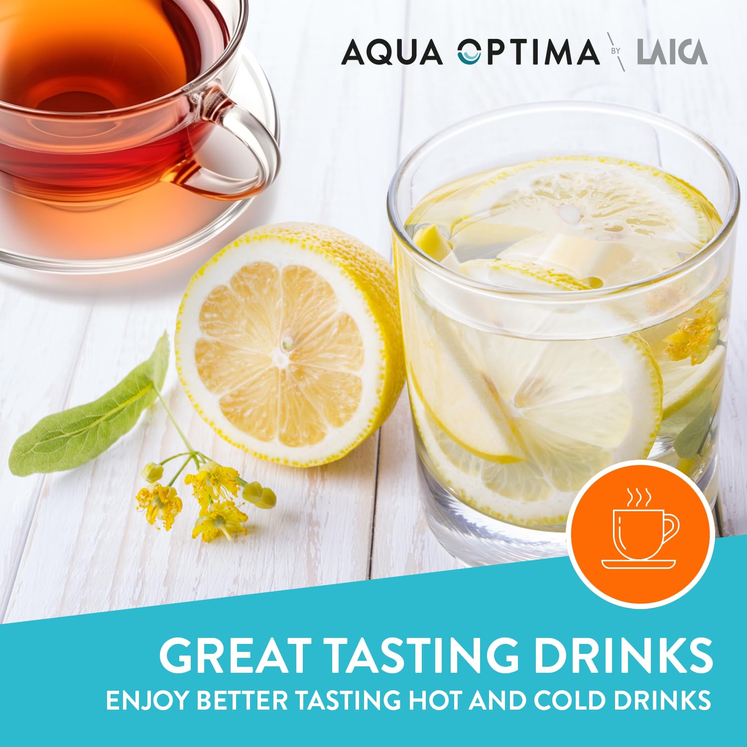 Aqua Optima Evolve+ Hard Water Limescale Filter Cartridges - 6 Pack | 150L Capacity 6