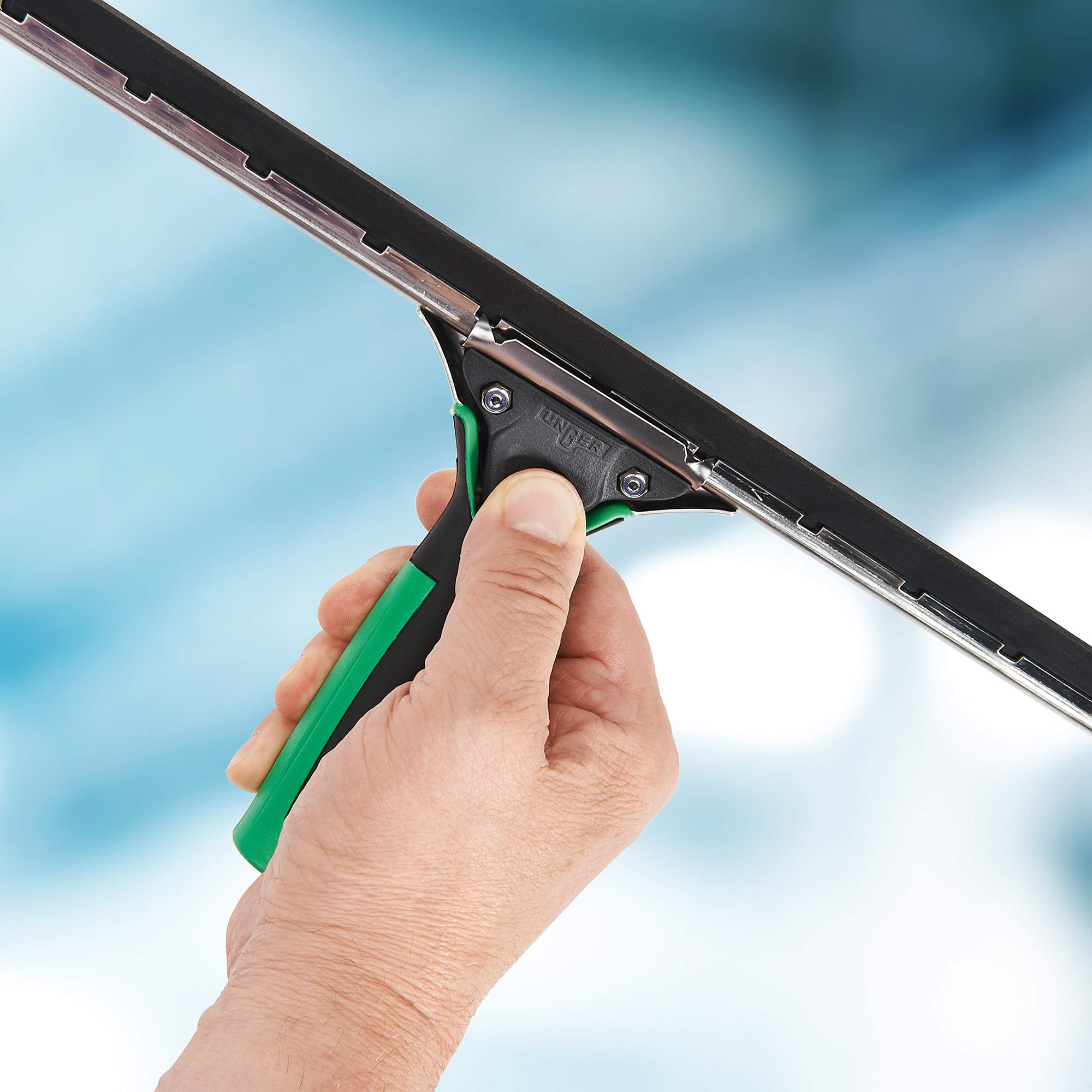 Unger ErgoTec Window Squeegee 79001 - 45cm Stainless Steel Channel | Ergonomic Grip 8