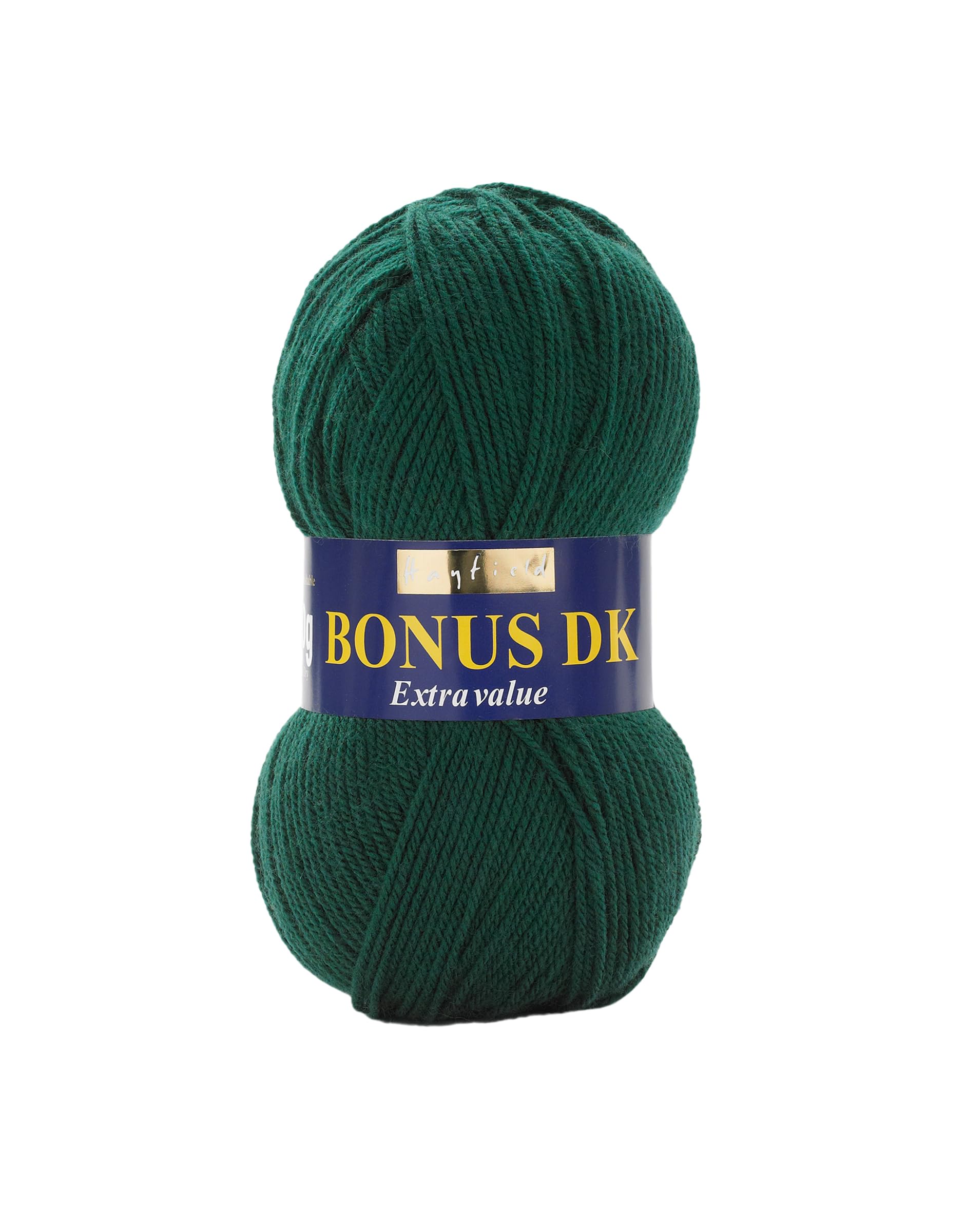Sirdar Hayfield Bonus DK Double Knitting Yarn - 100g | Bottle Green (839) | 100% Acrylic 1