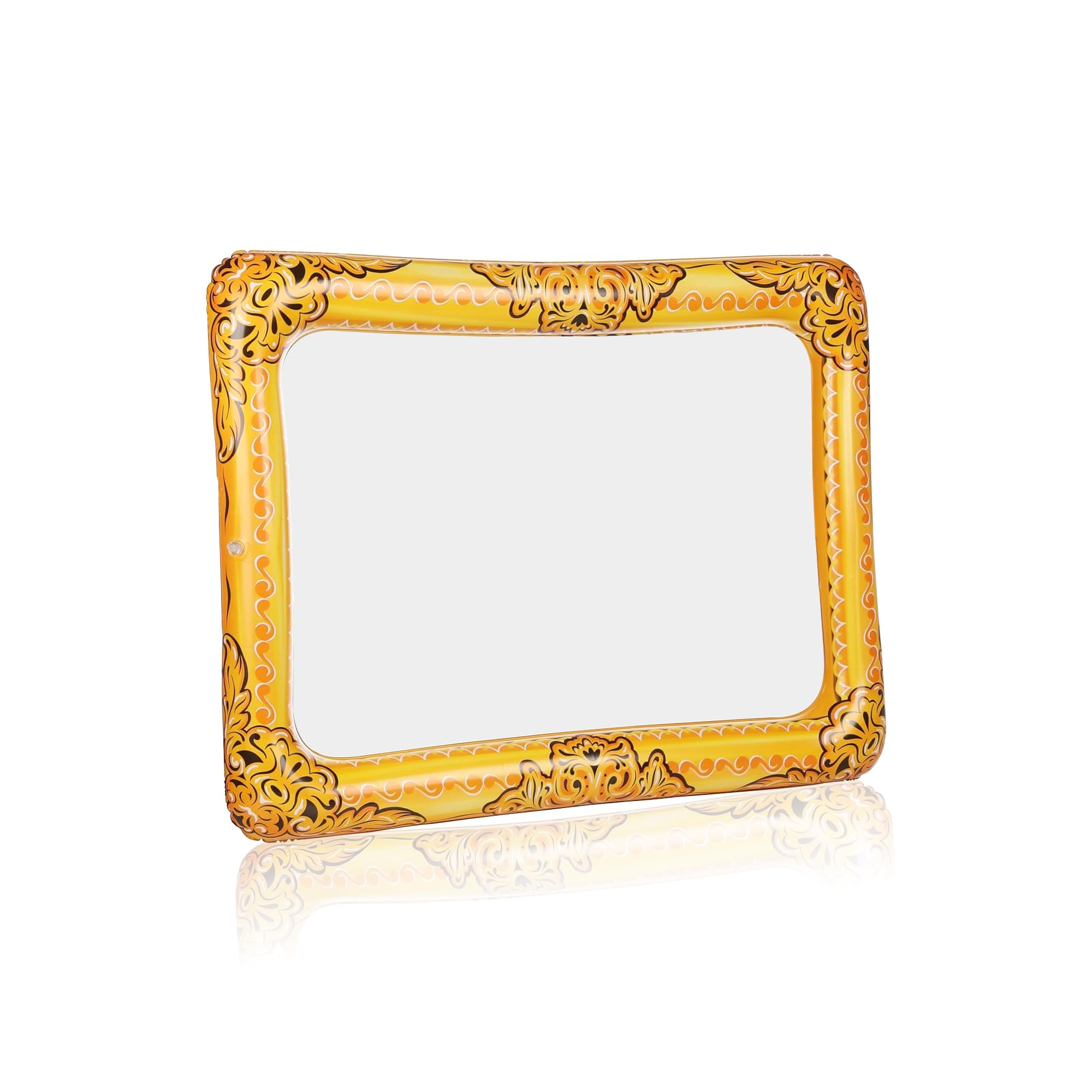 G4GADGET Inflatable Selfie Frame Photo Prop - Gold | 60cm x 80cm | Reusable 1