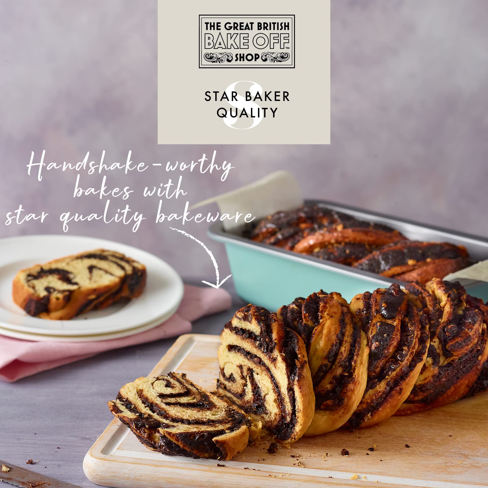 The Great British Bake Off 2lb Loaf Tin - Non-Stick Carbon Steel | 23cm x 13cm x 7cm | 900g Capacity 2
