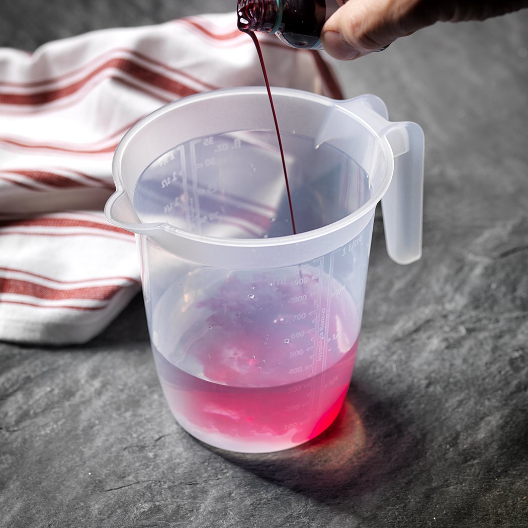 Addis 518006 Measuring Jug with Handle - 1 Liter Capacity | Transparent Plastic | Metric/Imperial