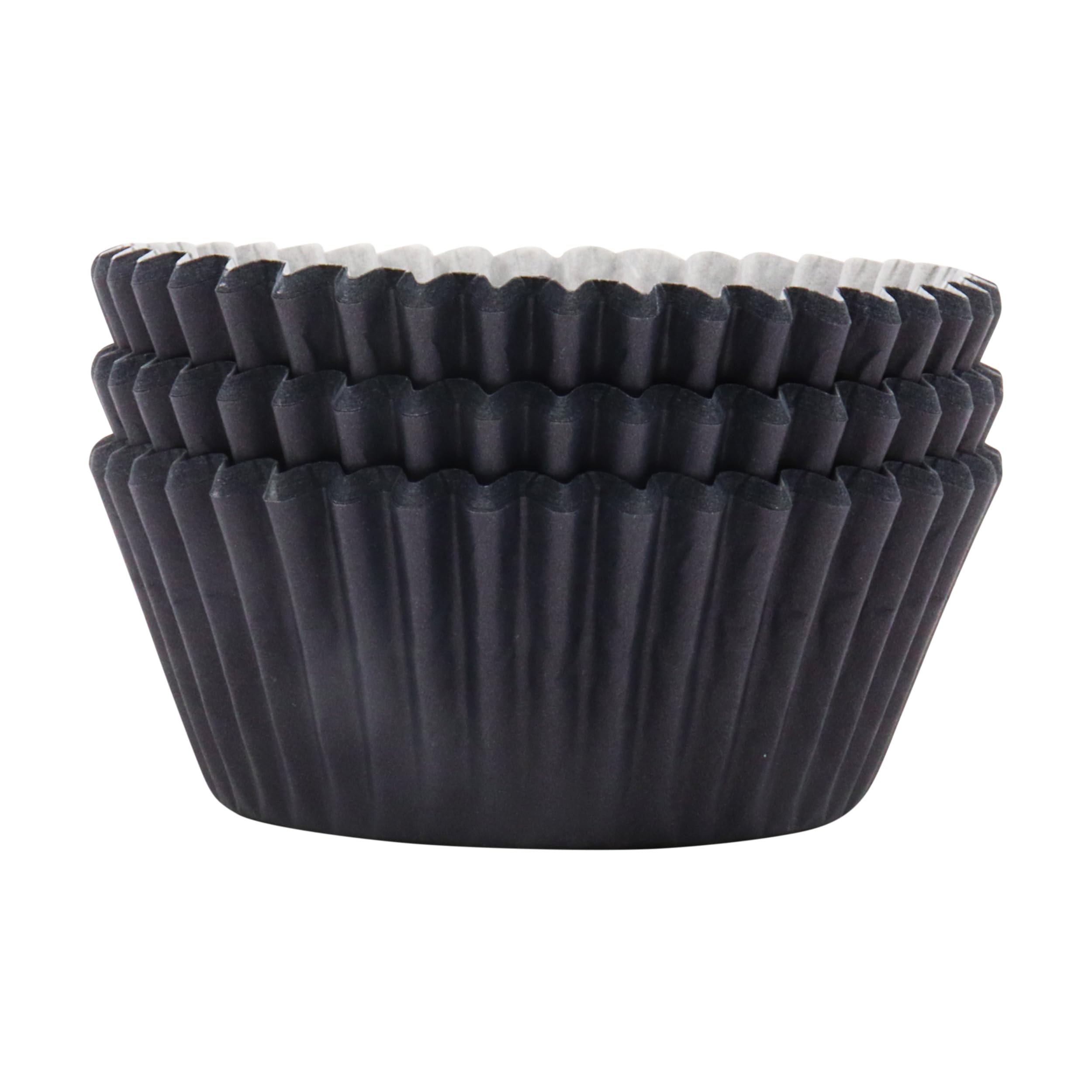 PME Black Cupcake Cases - 60 Pack | Standard Size 51mm | Grease-Proof Paper 5
