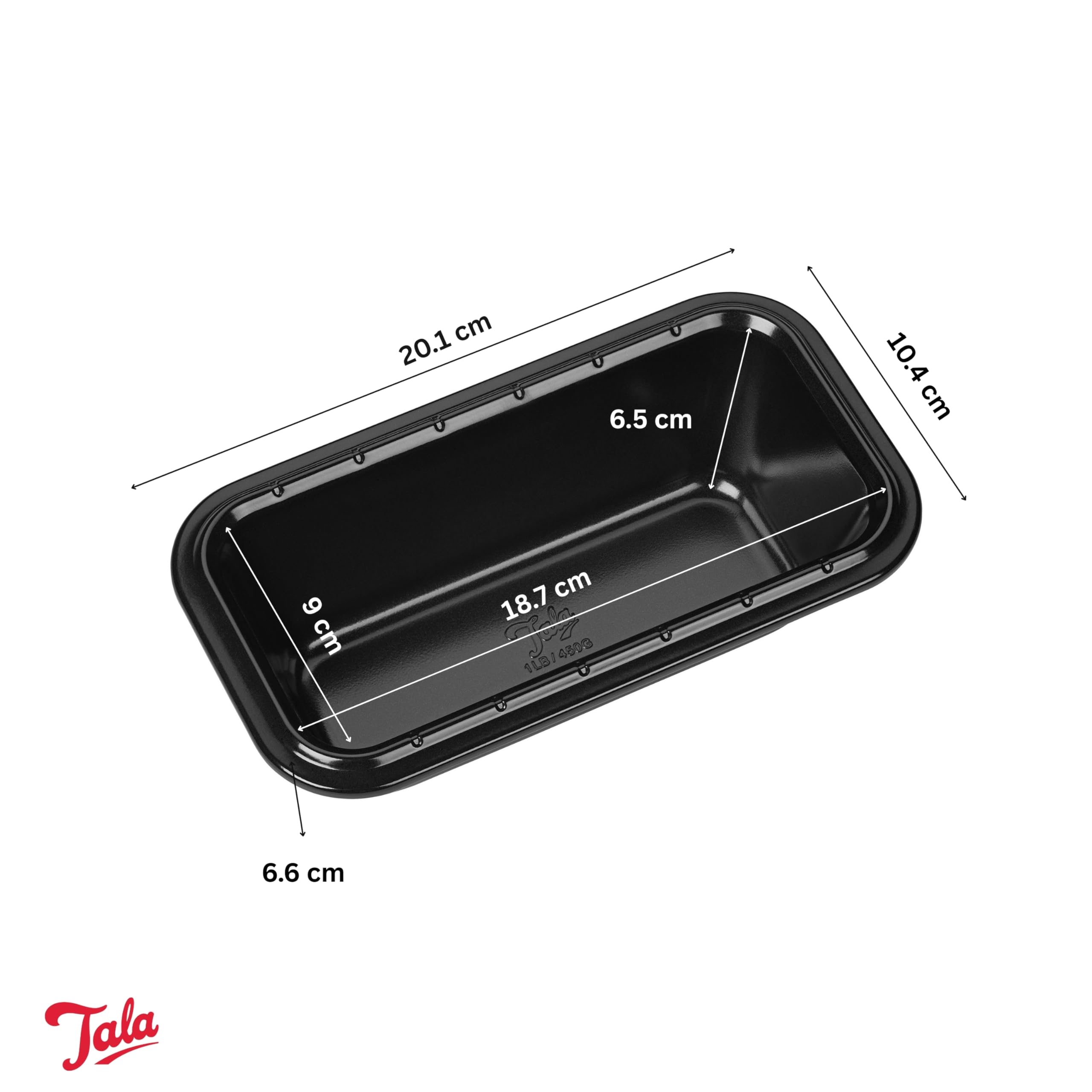 Tala Performance 1lb Loaf Pan - Professional Carbon Steel with Eclipse Non-Stick Coating 3