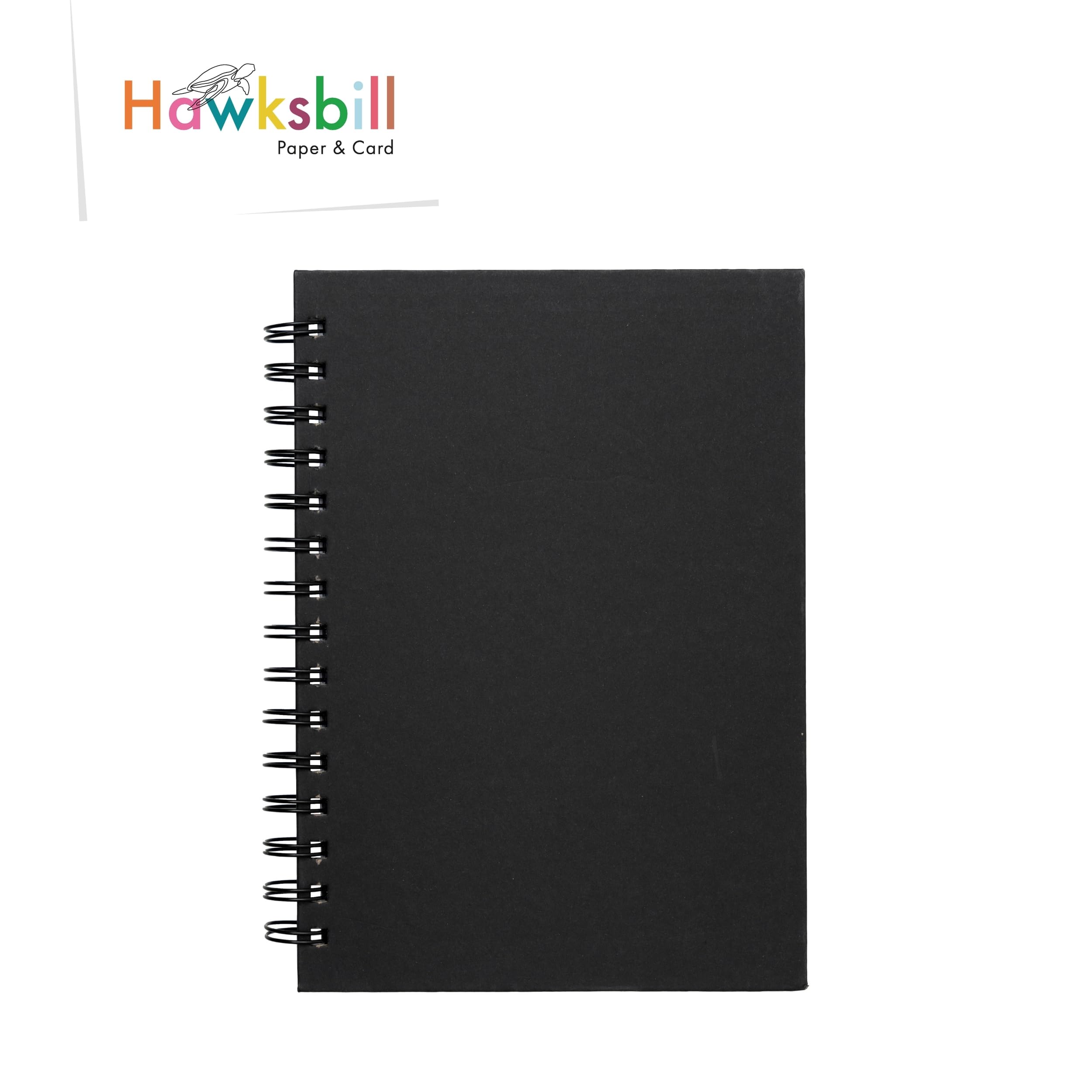 Hawksbill A3 Black Sketchbook - Hardcover Spiral Bound | 40 Sheets | 150GSM Acid-Free Paper 11